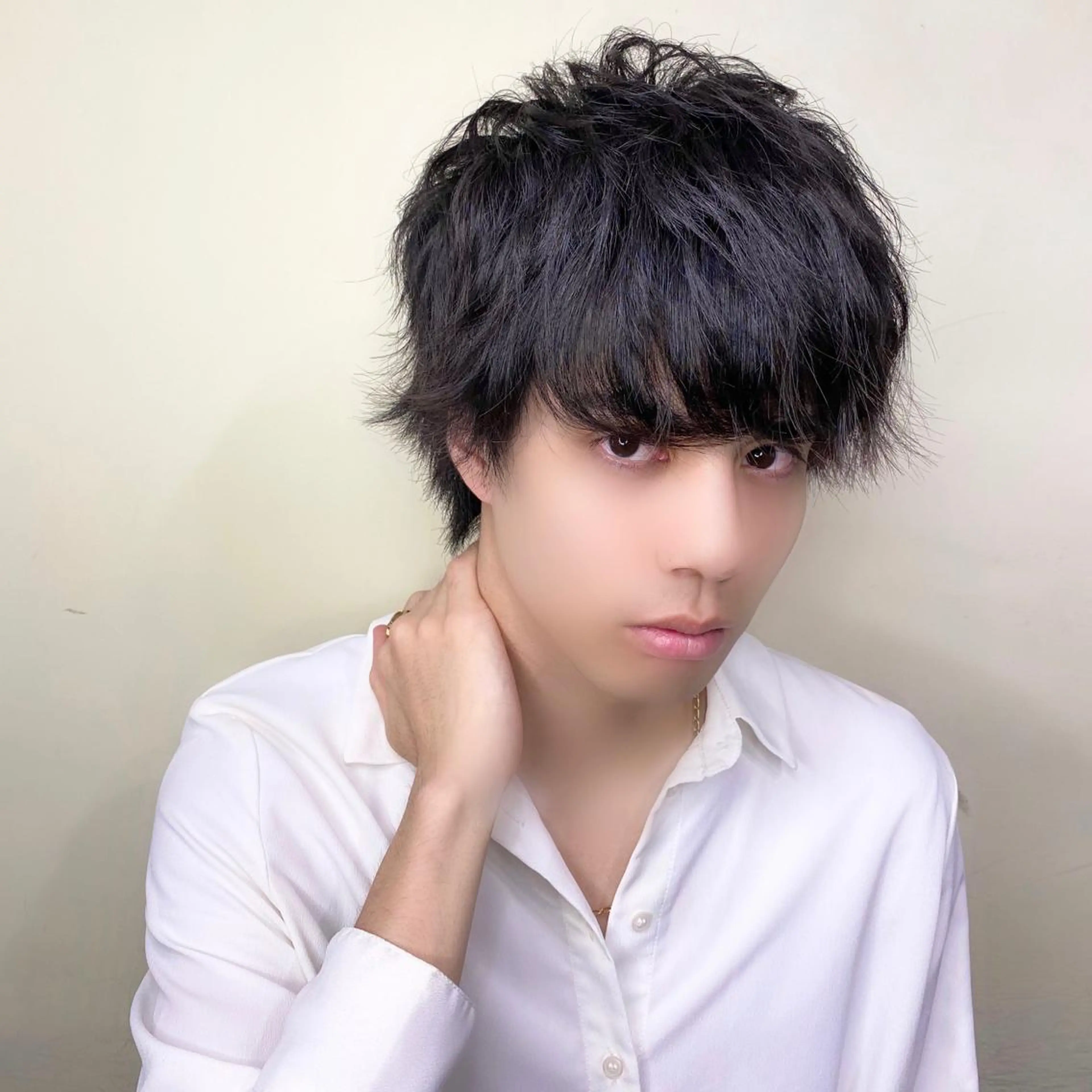 メンズ メンズブリーチカラー /パーマ ごーた立川のヘアスタイル