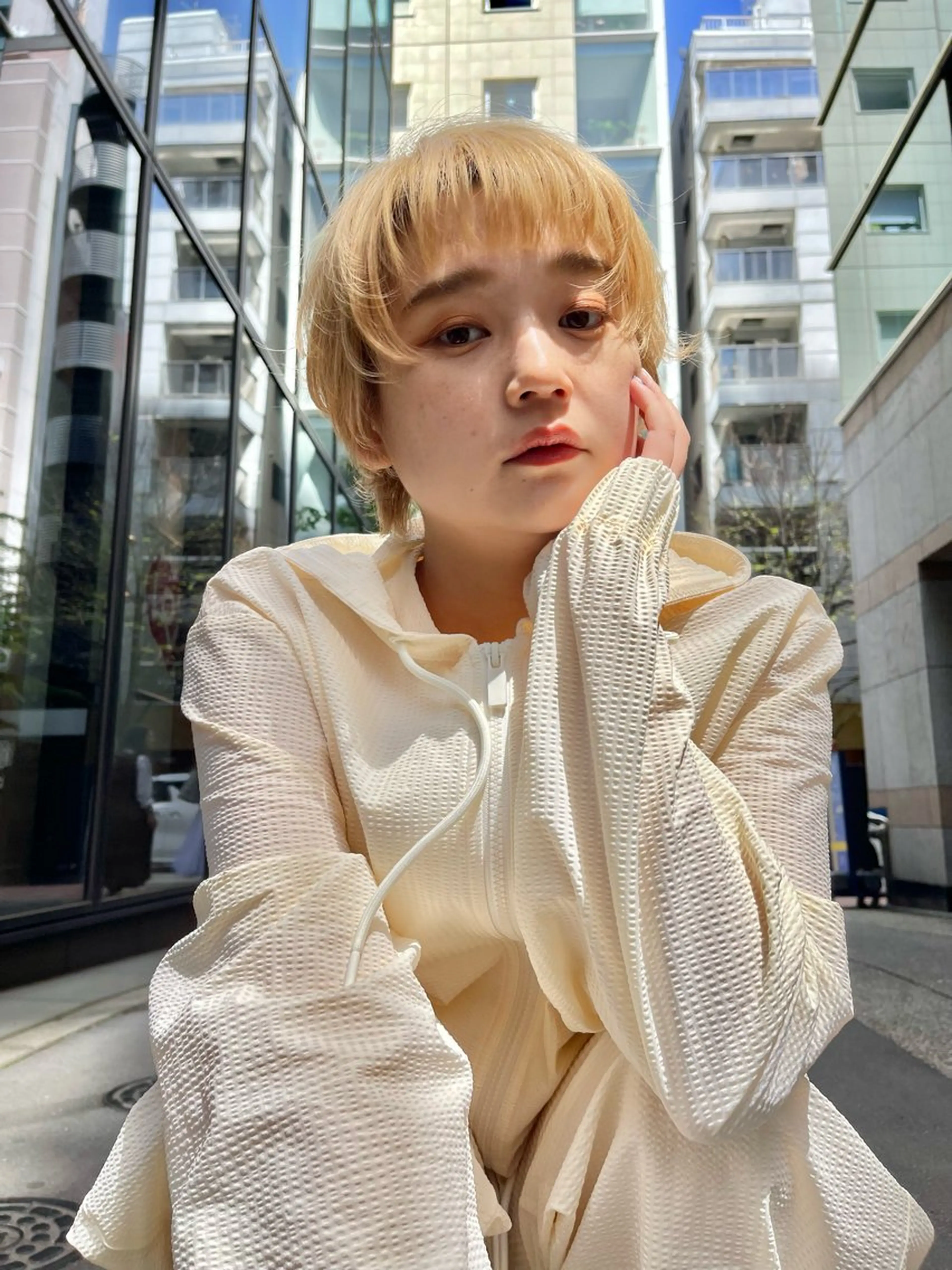 セットプラン★【ケアブリーチ】ダブルカラー＋トリートメント¥22000円→13200円の写真