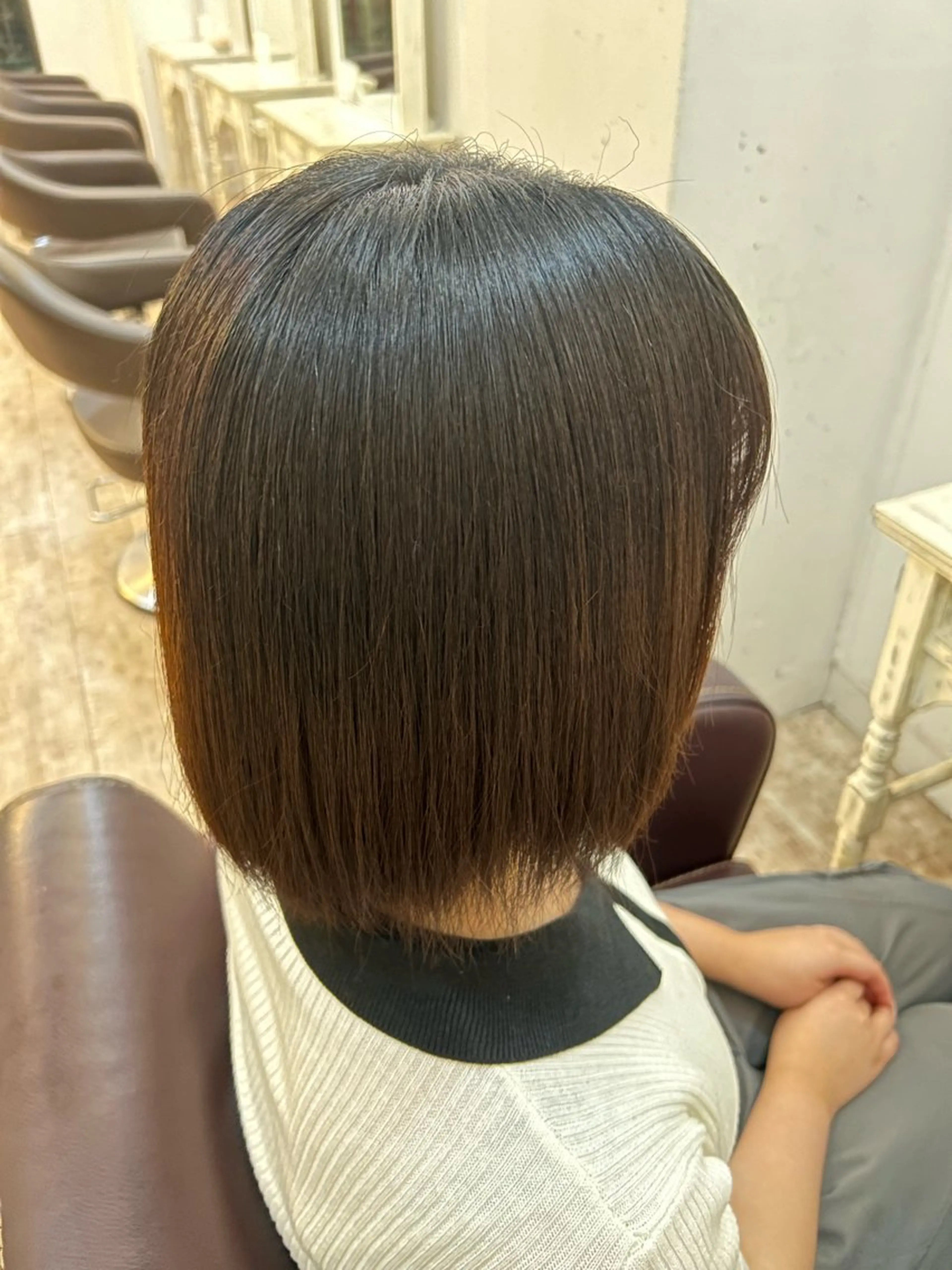 縮毛矯正 透明感カラー🧸艶髪 🫧manamiのヘアスタイル