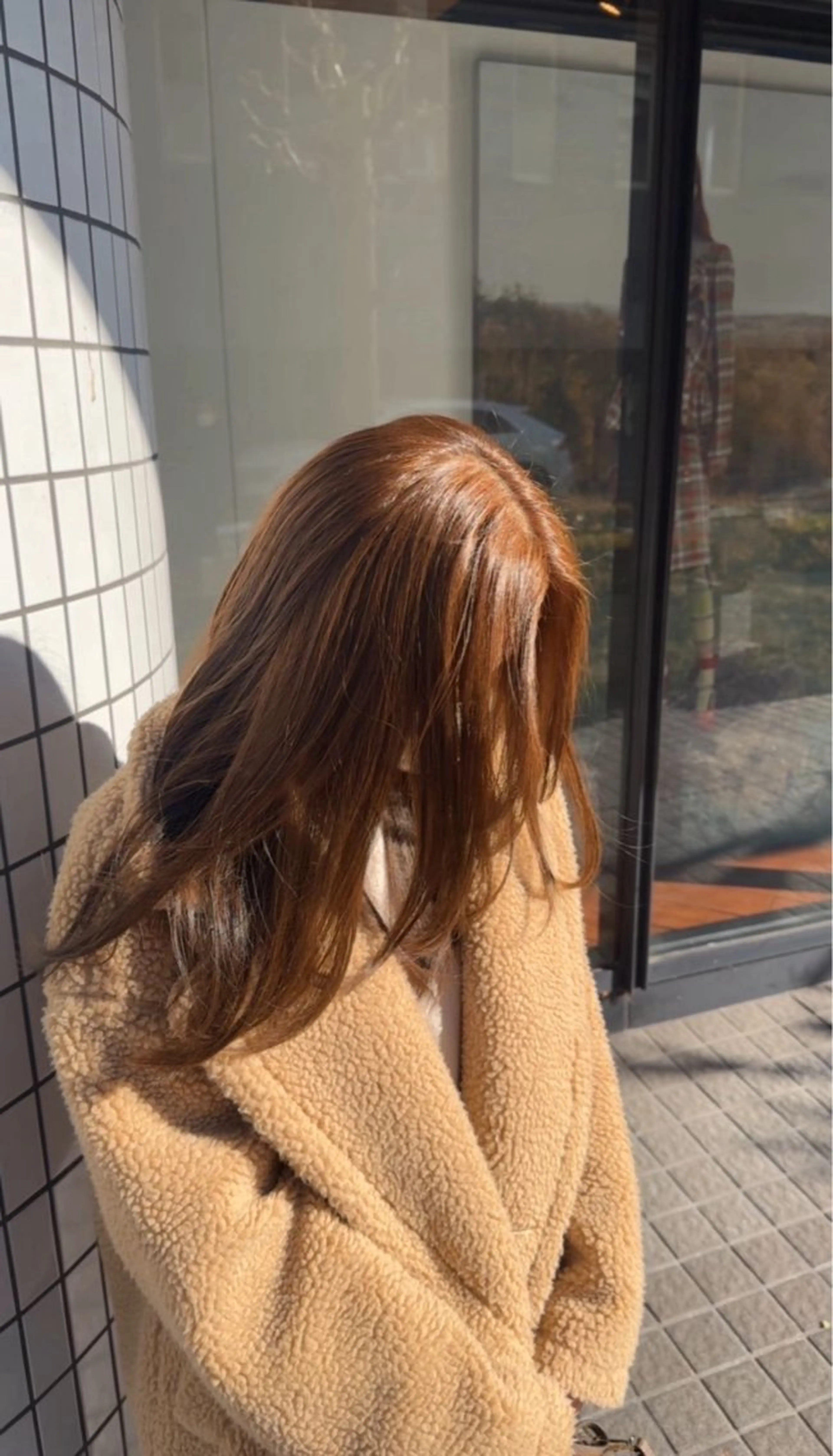 ロング カラー ブリーチカラー はりんのヘアスタイル