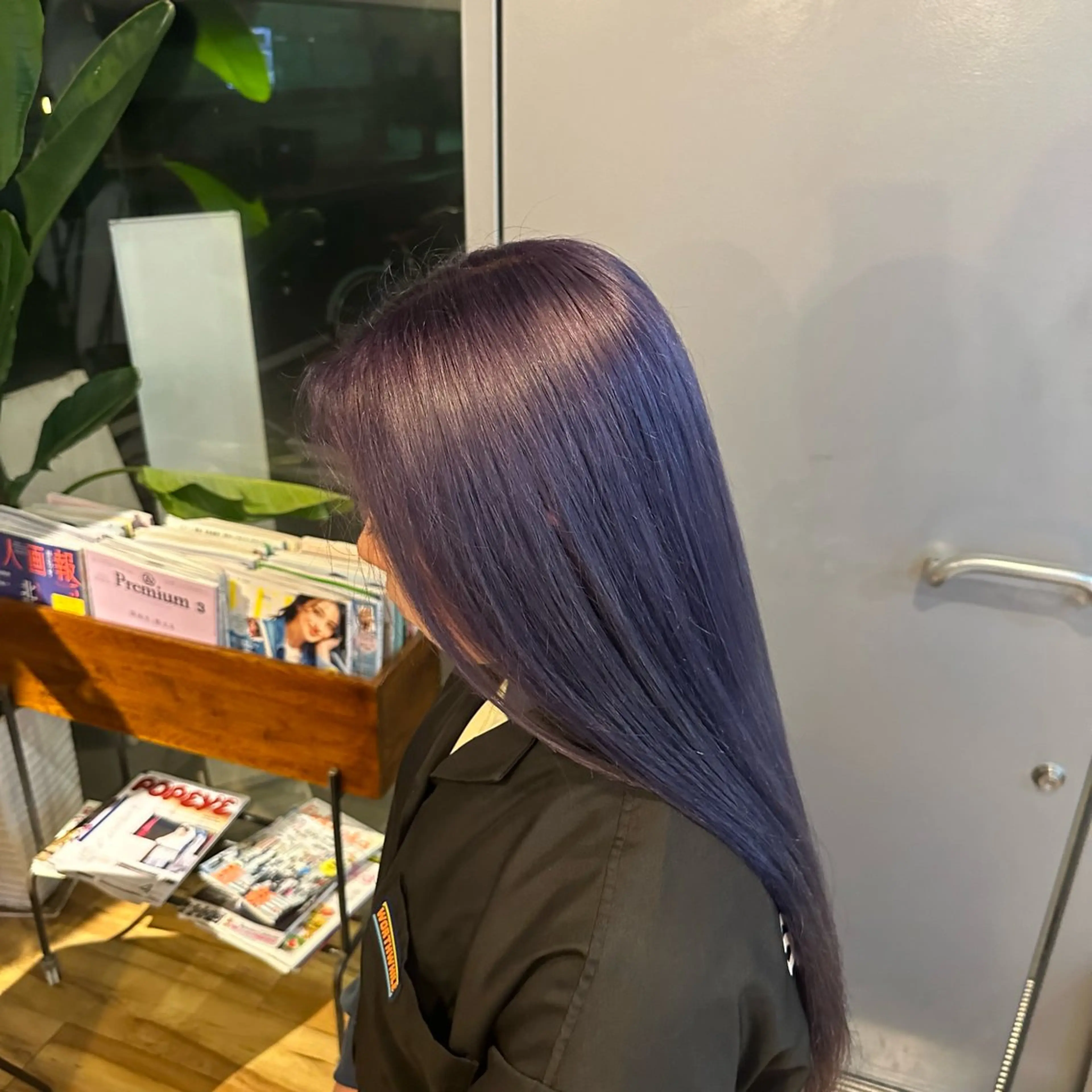 カラー ブリーチ ラベンダーカラー まさひろ /博多のヘアスタイル