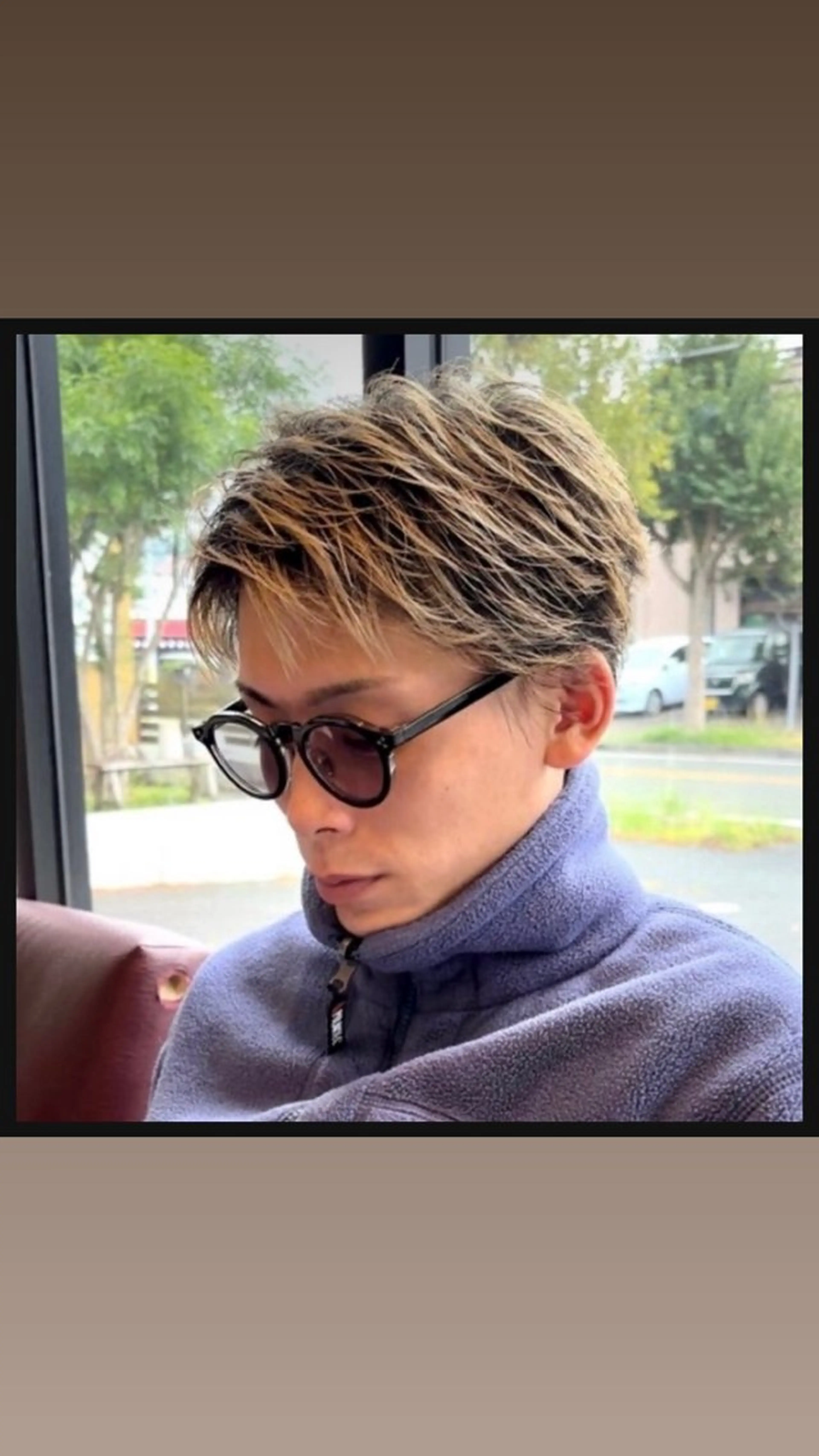 メンズ カット ヘアカラー 黒染め剥がし/ 黒髪卒業ヘア👑涼介のヘアスタイル