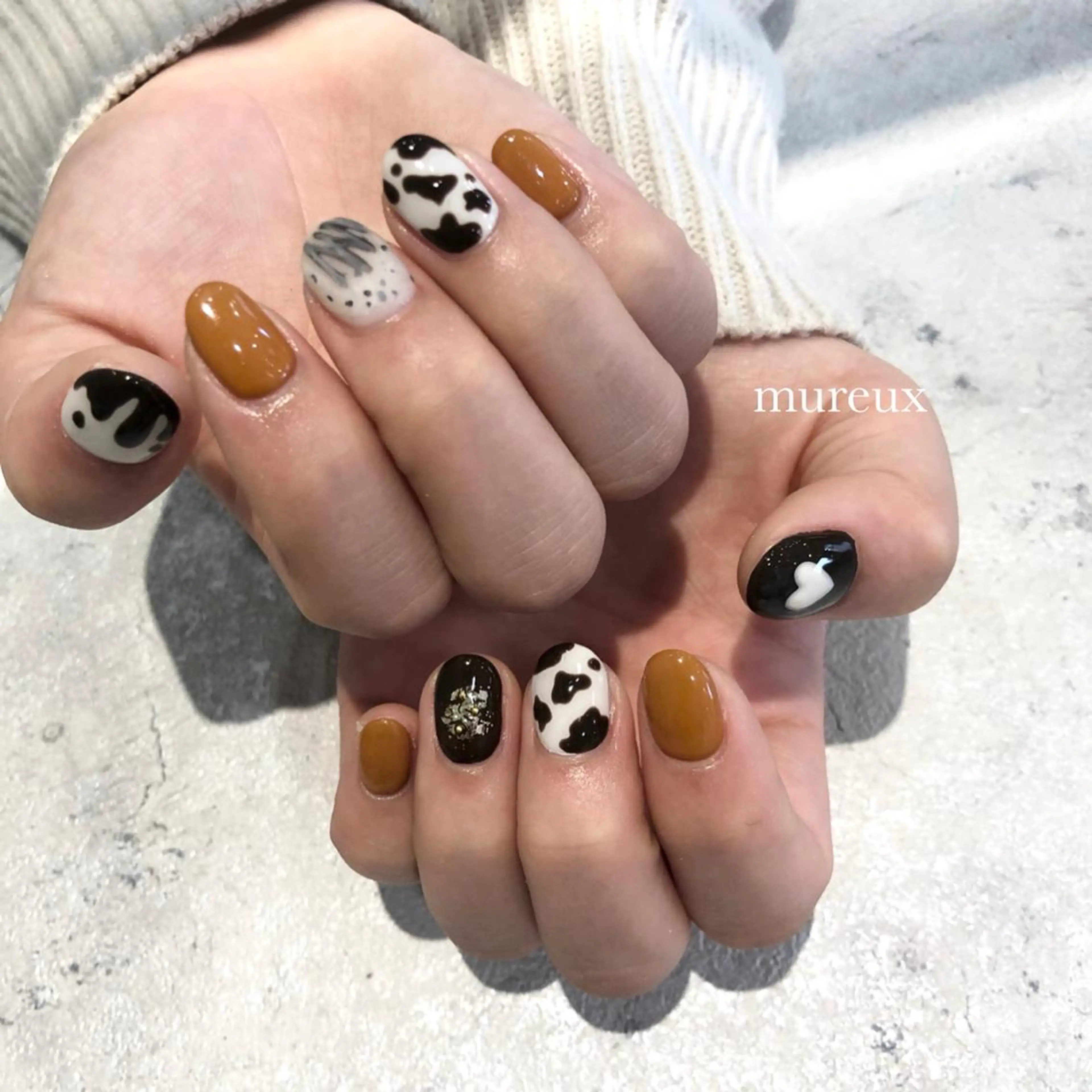 ネイル ハンドネイル mureux ∵ayakaのネイルデザイン