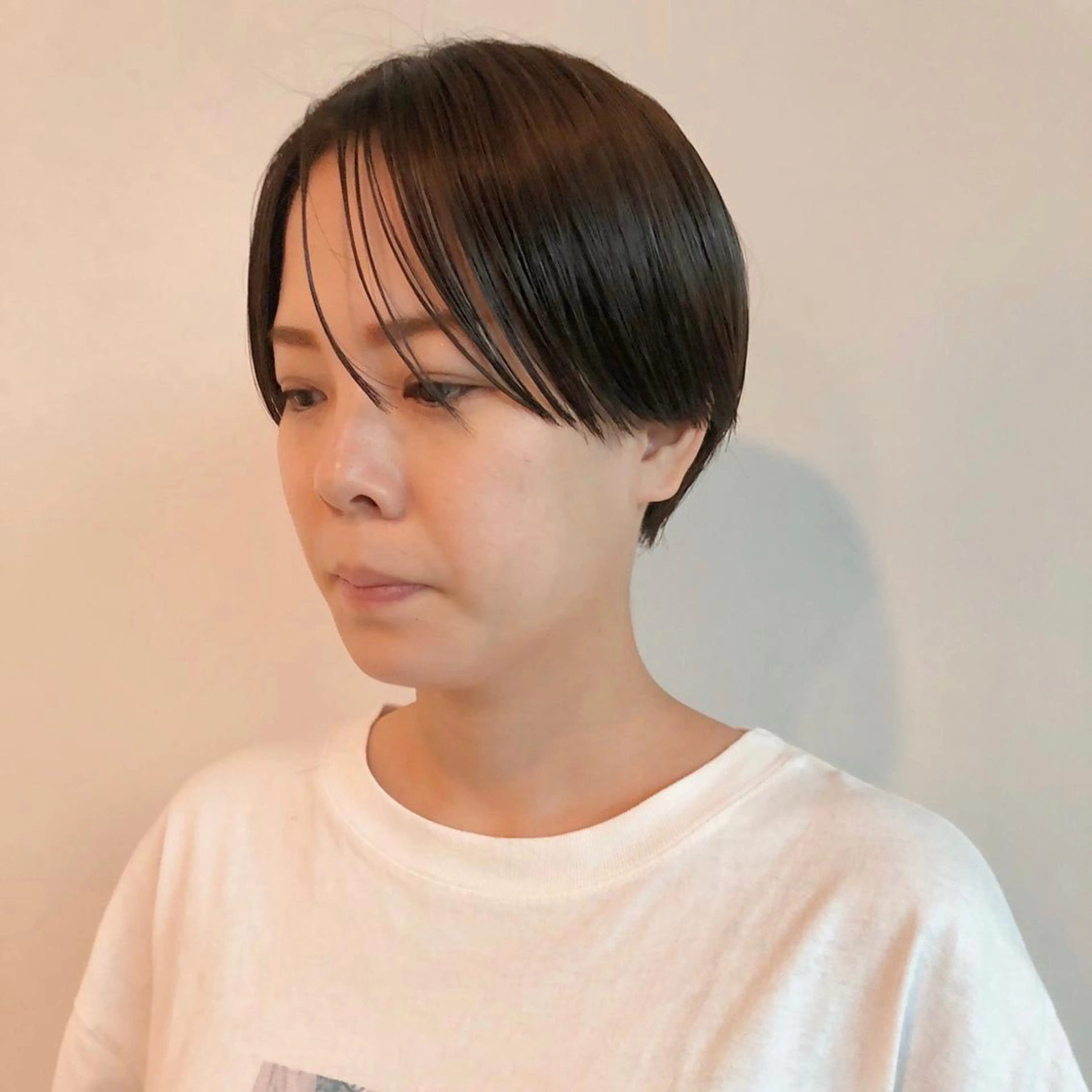 ショート カラー ハンサムショート ショートヘア カット ヘアカラー トリートメント カットハウスwith所属・角田 翔太郎のヘアスタイル