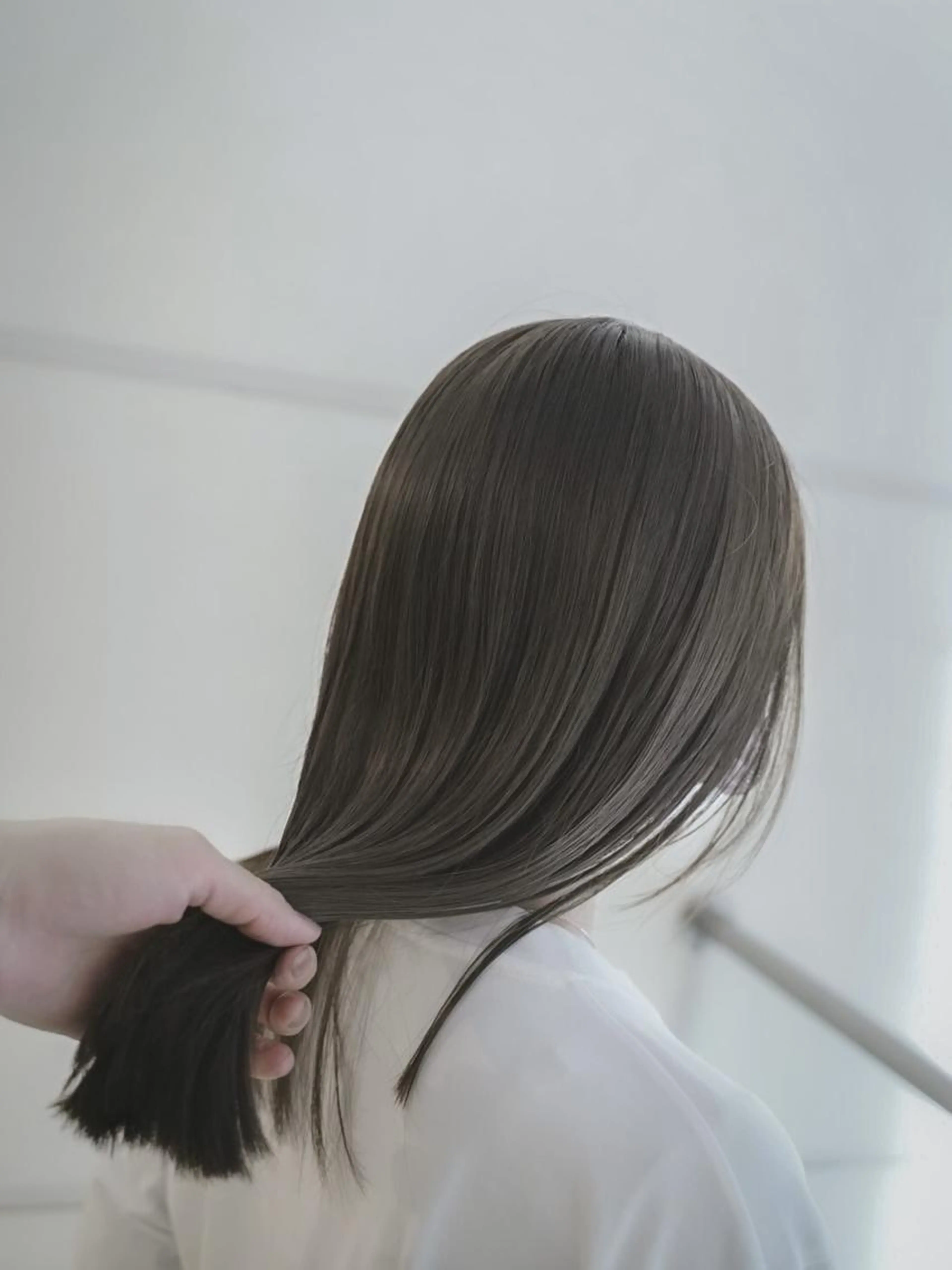 🟣minimo限定！♡似合わせカット＋酸性ストレート＋ケアトリートメント🌈【超音波アイロン付】の写真