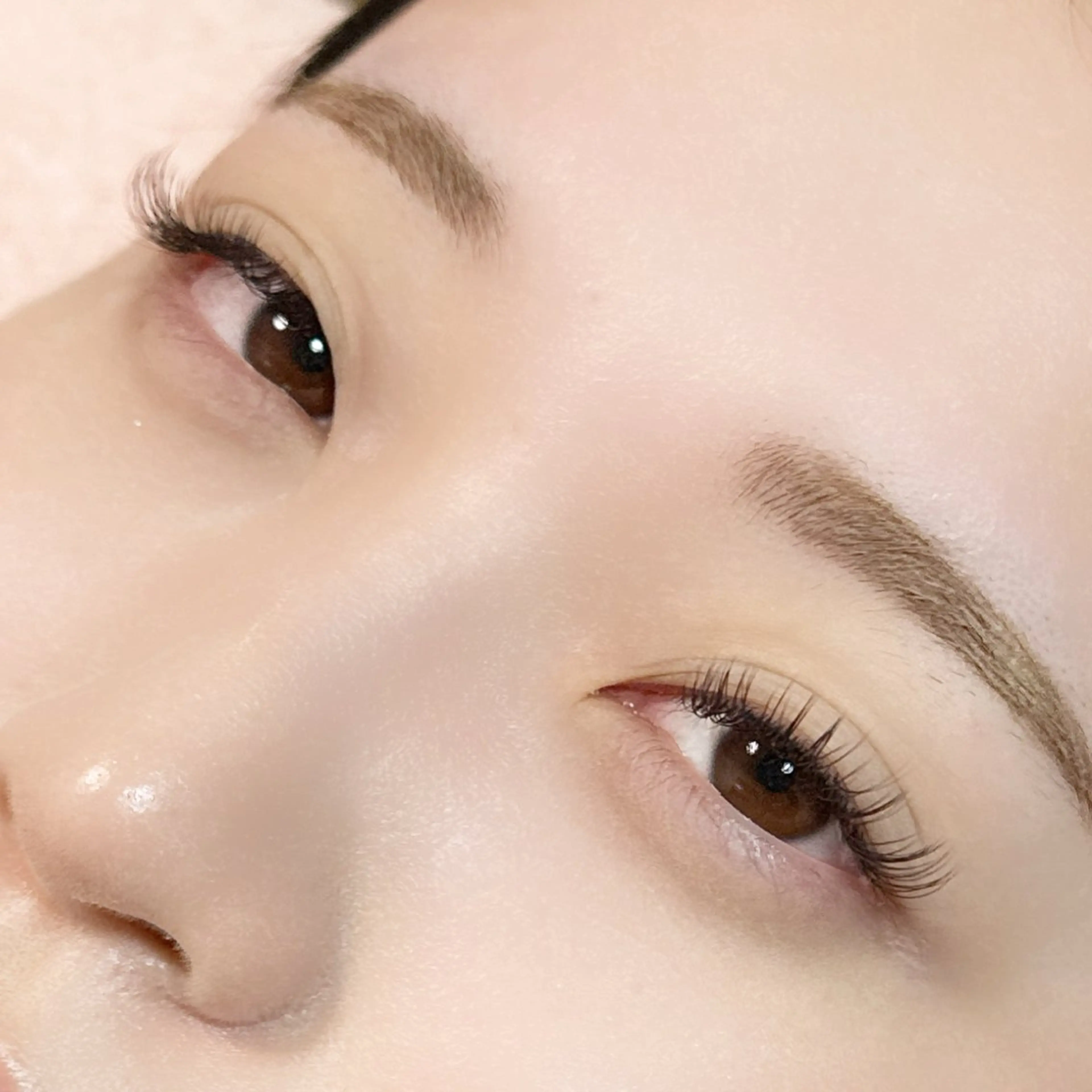 マツエク・マツパ Dカール ナチュラル salon de Tiara Fukaのマツエク・マツパデザイン