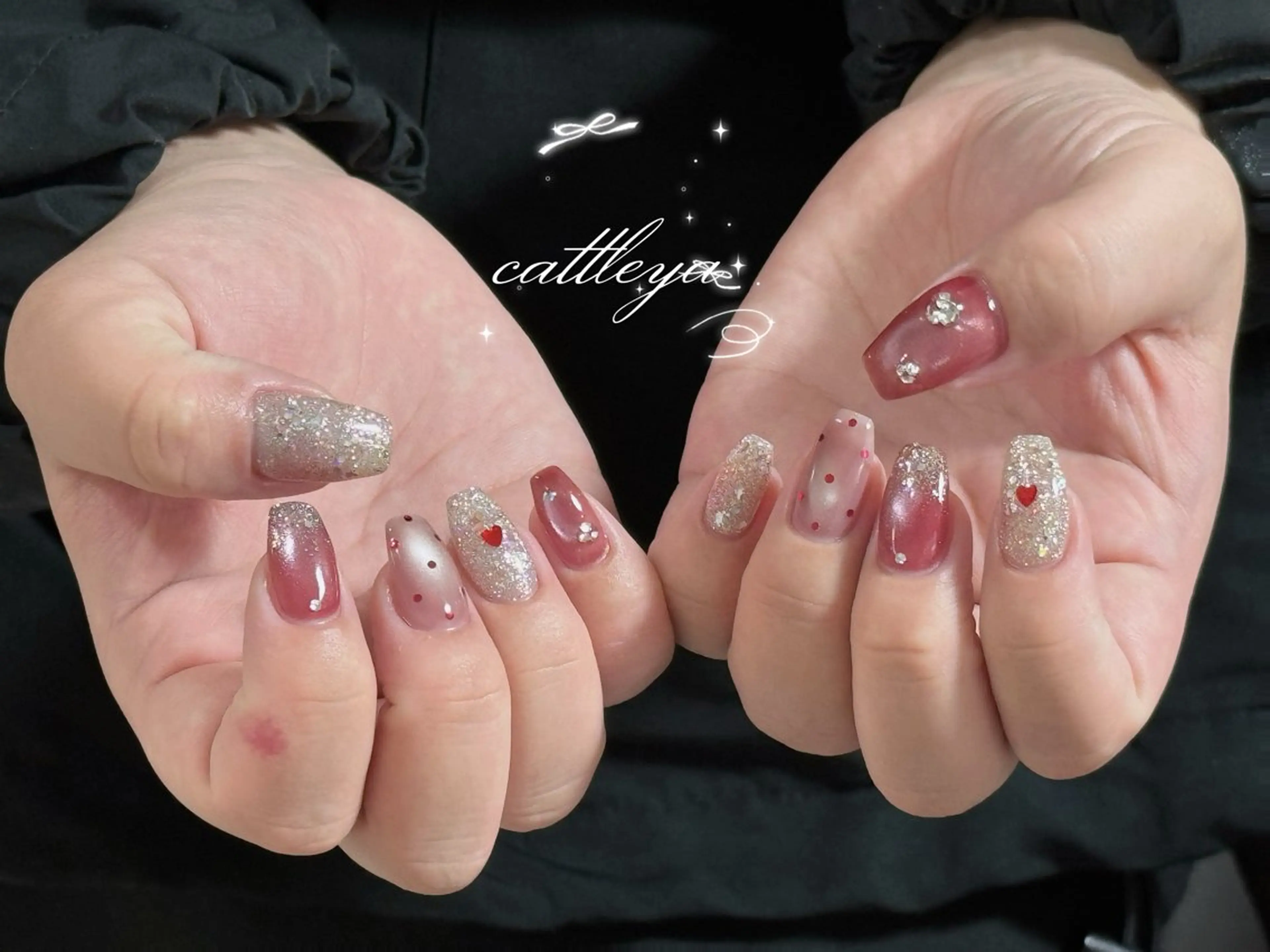 ネイル ハンドネイル ˖⊹Cattleya 吉祥寺♡˖ ⊹のネイルデザイン