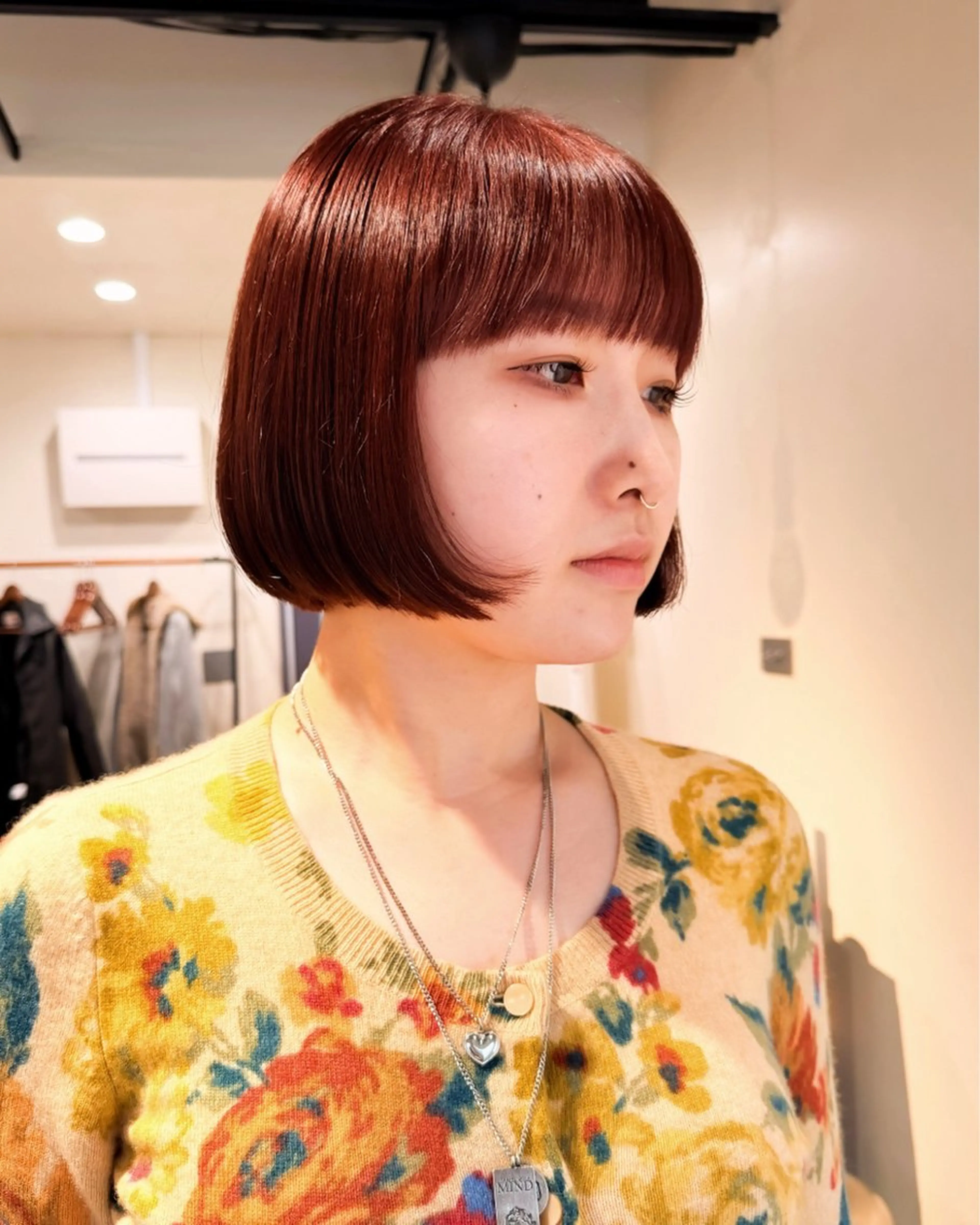 ショート カラー カット ヘアカラー トリートメント 板谷みさき /似合わせBobのヘアスタイル