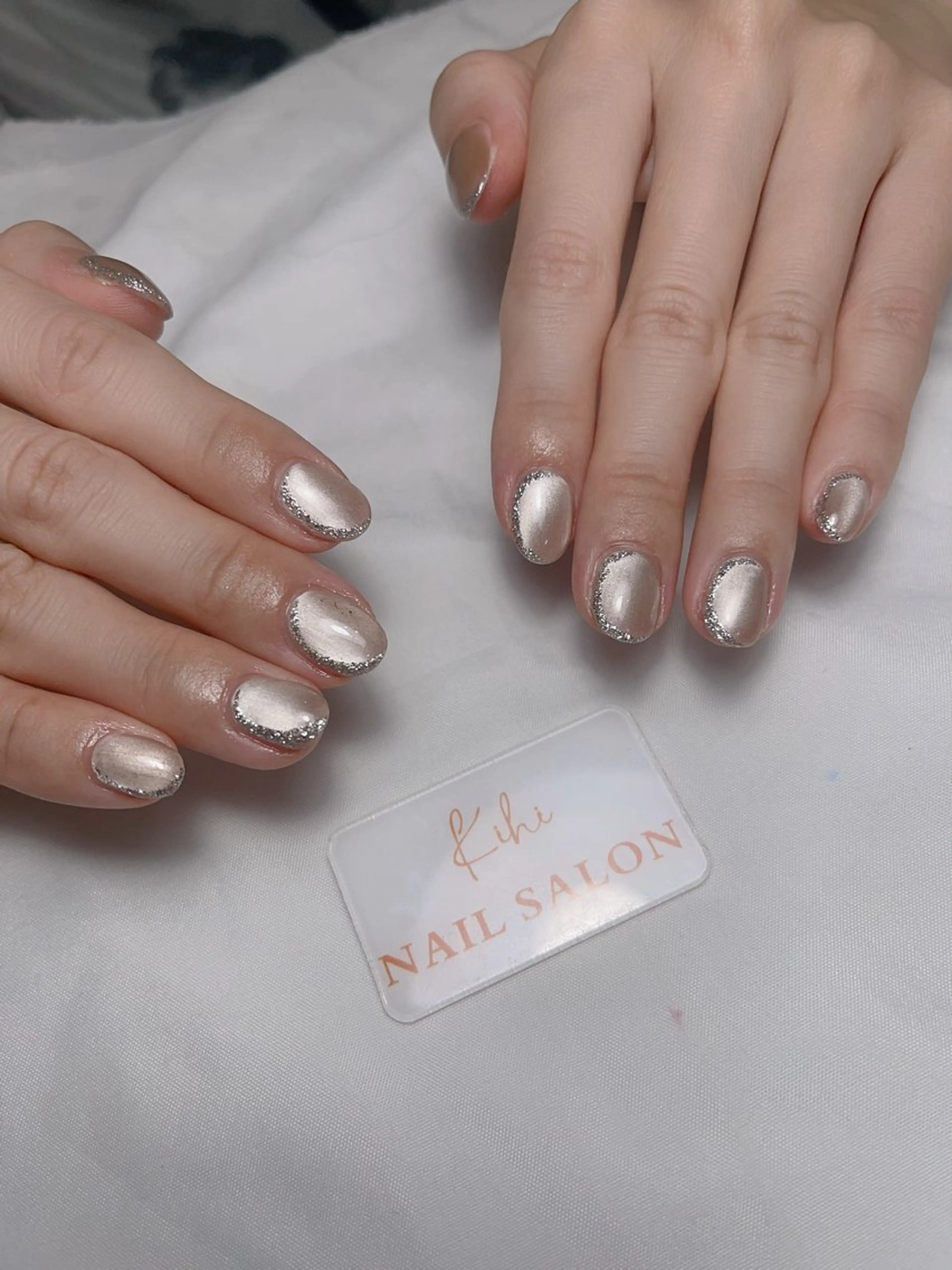 ネイル アートネイル フレンチネイル ジェルネイル グラデーション 韓国ネイル ハンドネイル 💕鈴木ユリ パラジェル/オフ無料のネイルデザイン