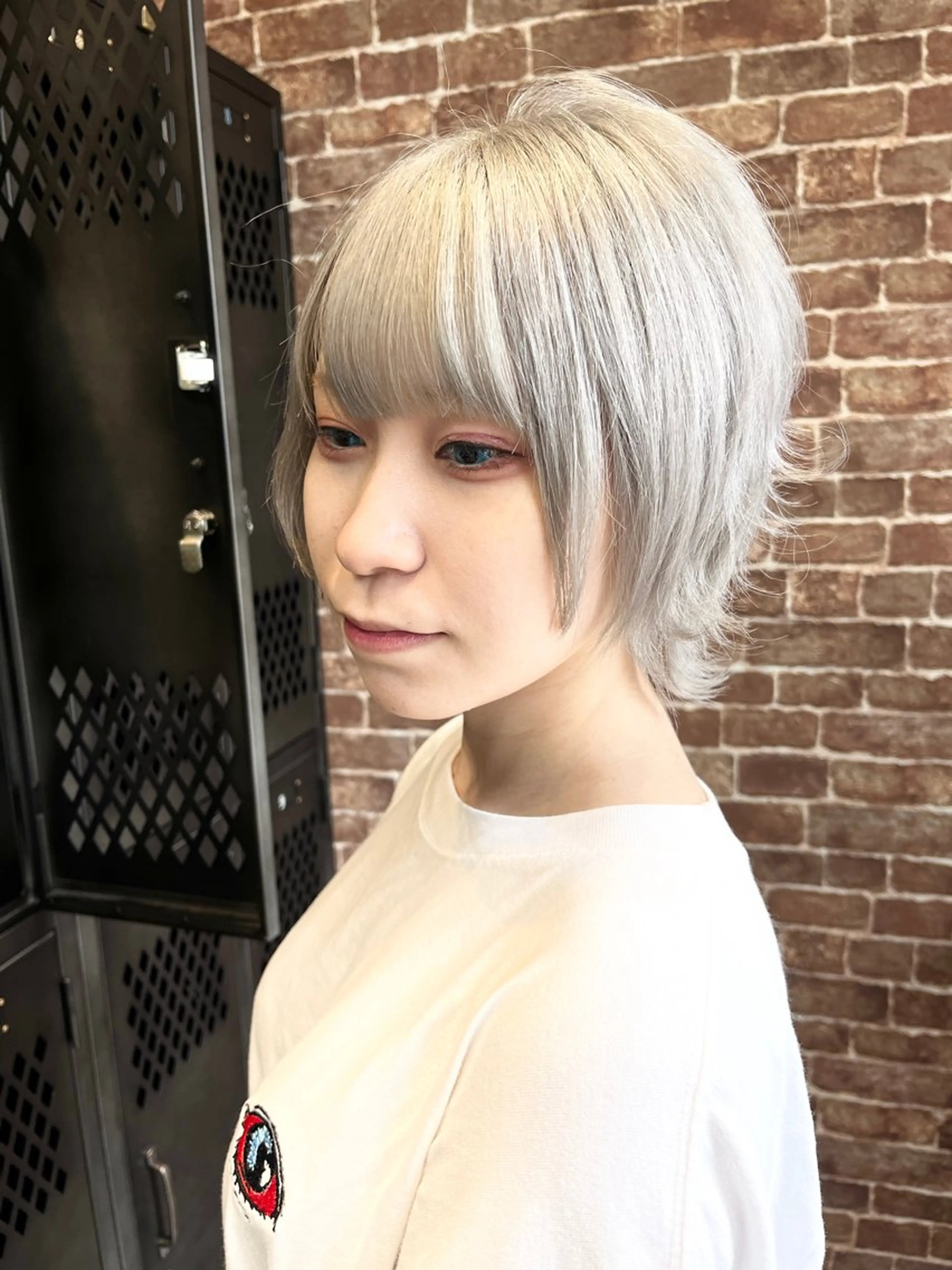 ショート カラー パーマ ヘアアレンジ メンズ キッズ ネイル マツエク・マツパ アイブロウ メンズブリーチ メンズハイライト メンズインナーカラー メンズ韓国風 ブリーチ ヘアカラー トリートメント 久木原 ゆりのヘアスタイル