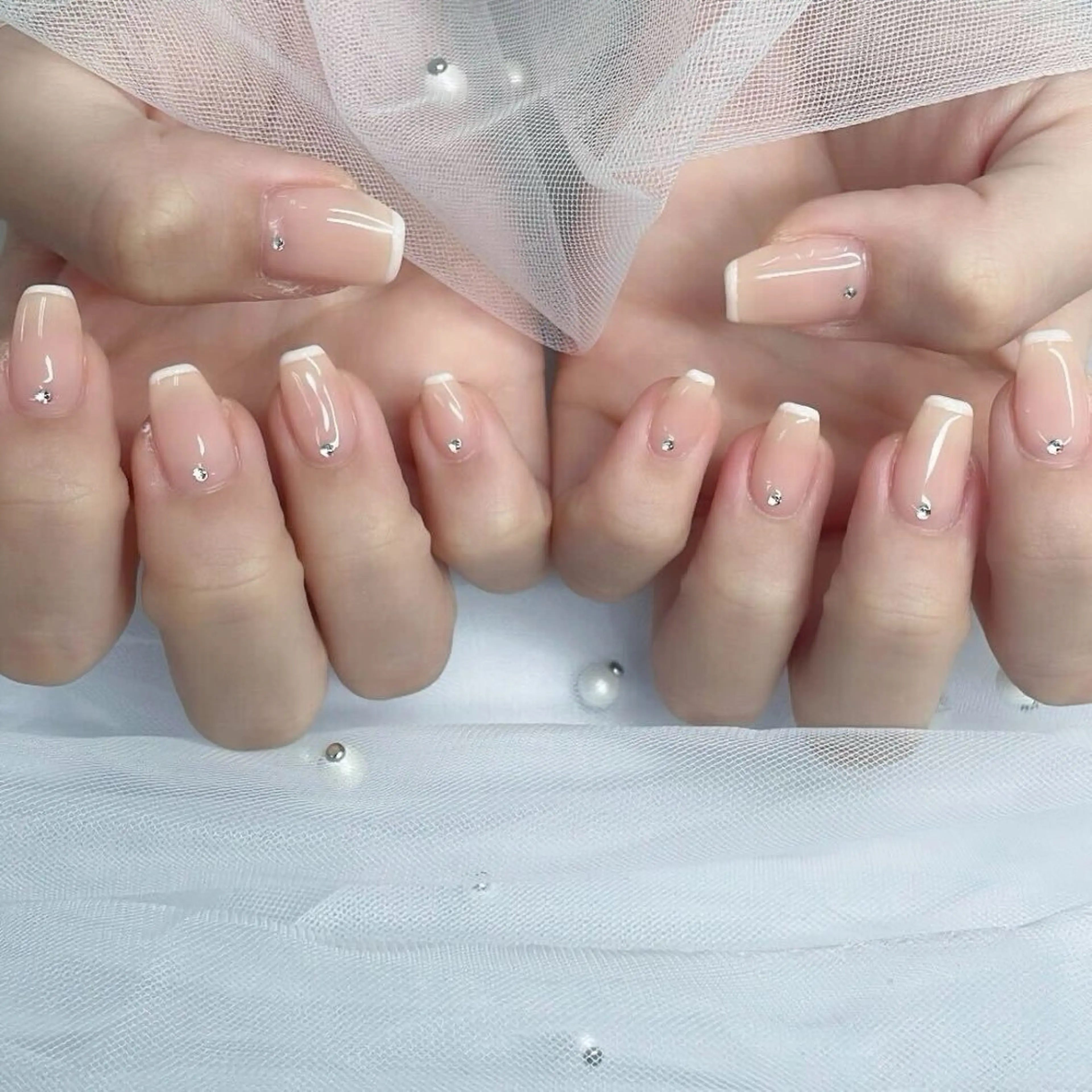 ネイル アートネイル ジェルネイル パラジェル 春ネイル ハンドネイル Nail Neige🐈🌙のネイルデザイン