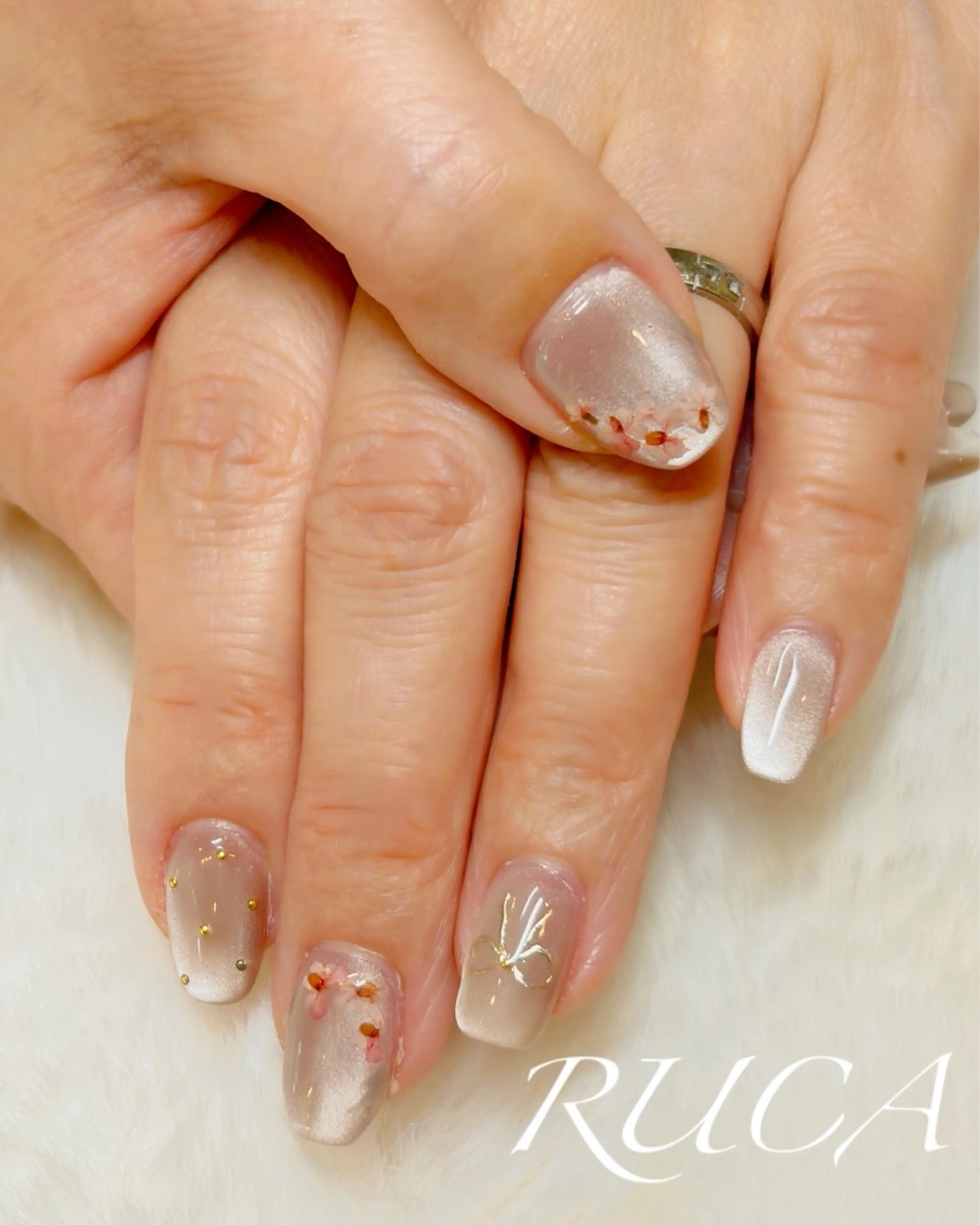 ネイル RUCA 枝のネイルデザイン