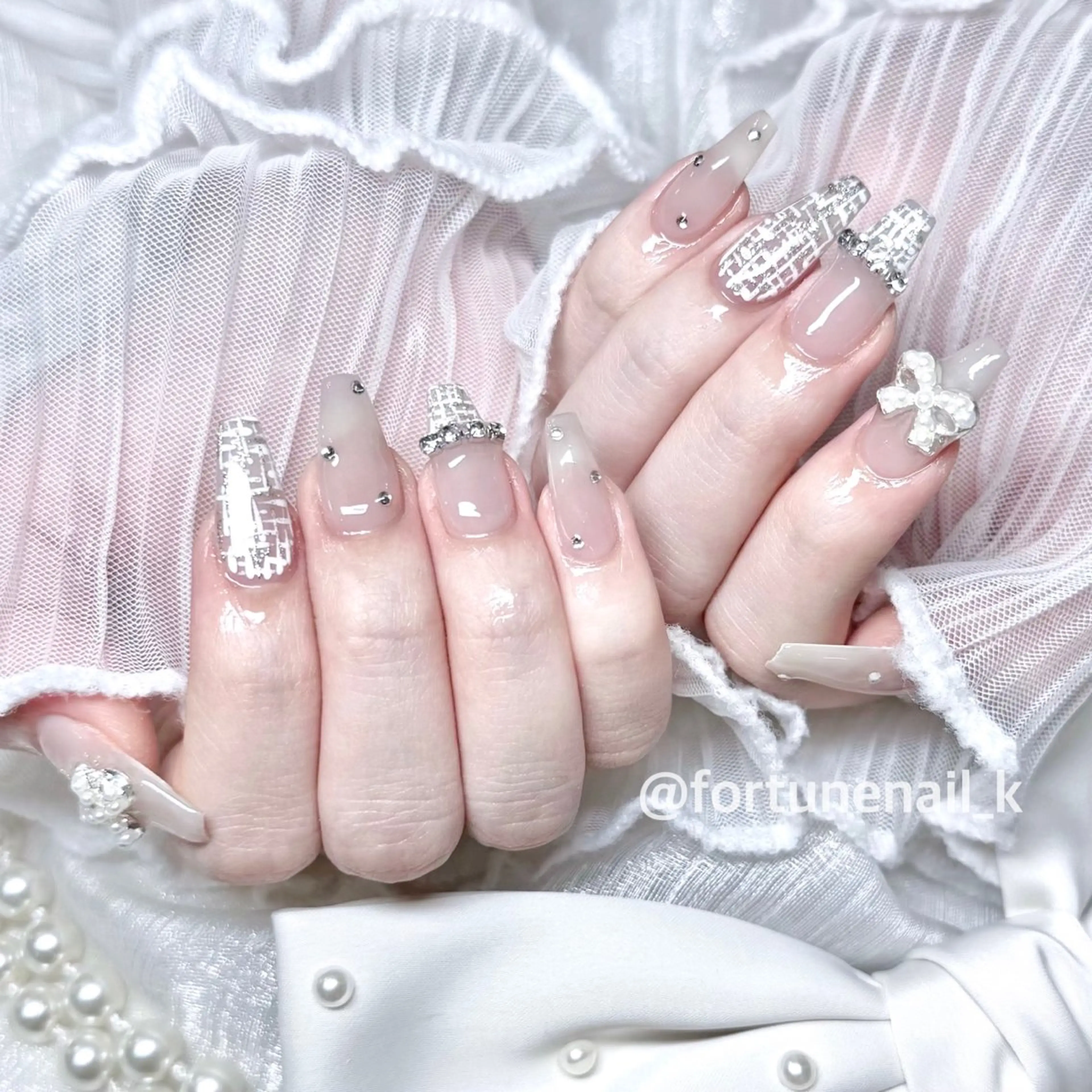 ネイル ハンドネイル 🤍kanane 🤍4/14空✩.*のネイルデザイン