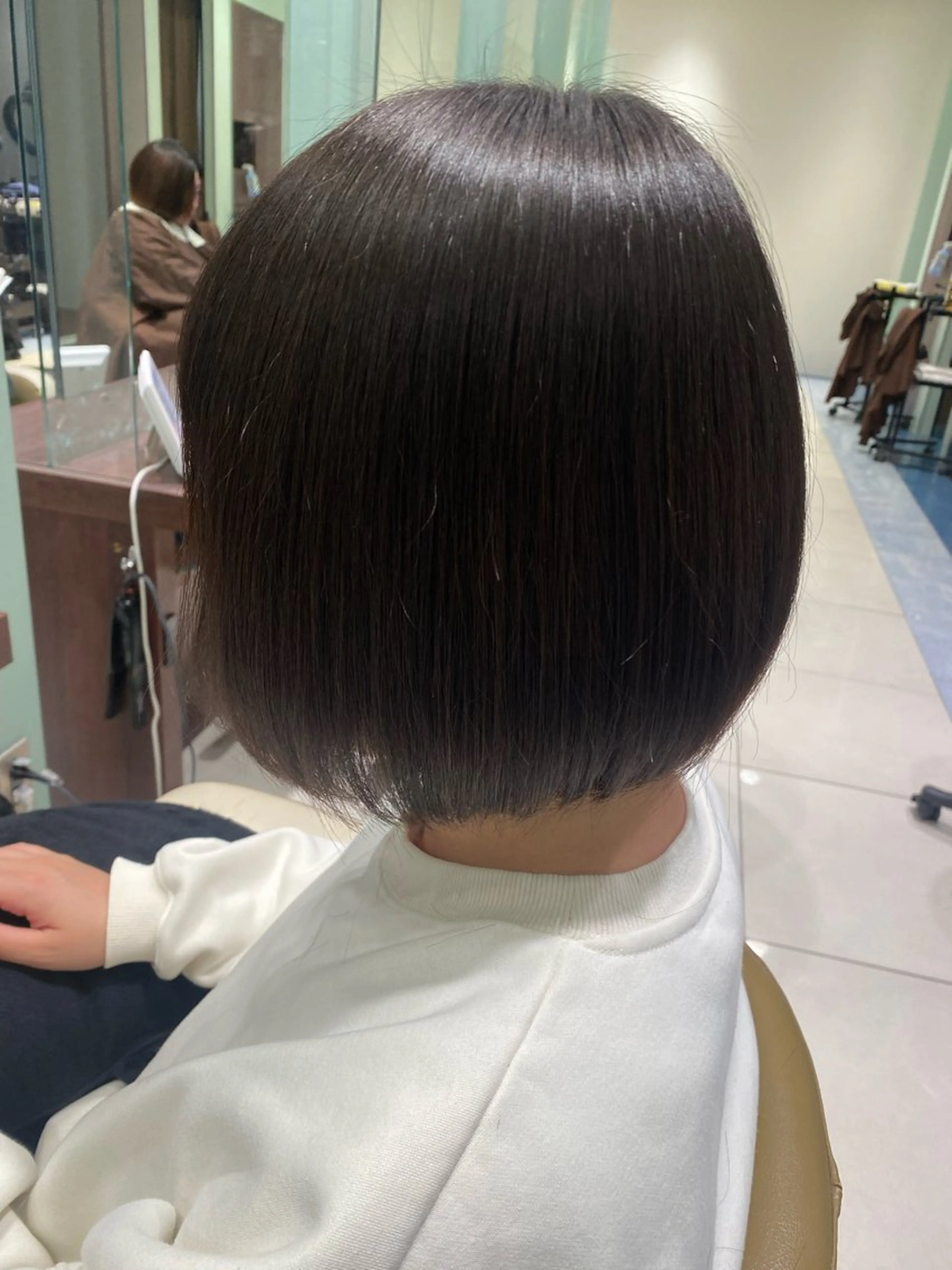 ショート ボブ フルカワ ノゾミのヘアスタイル