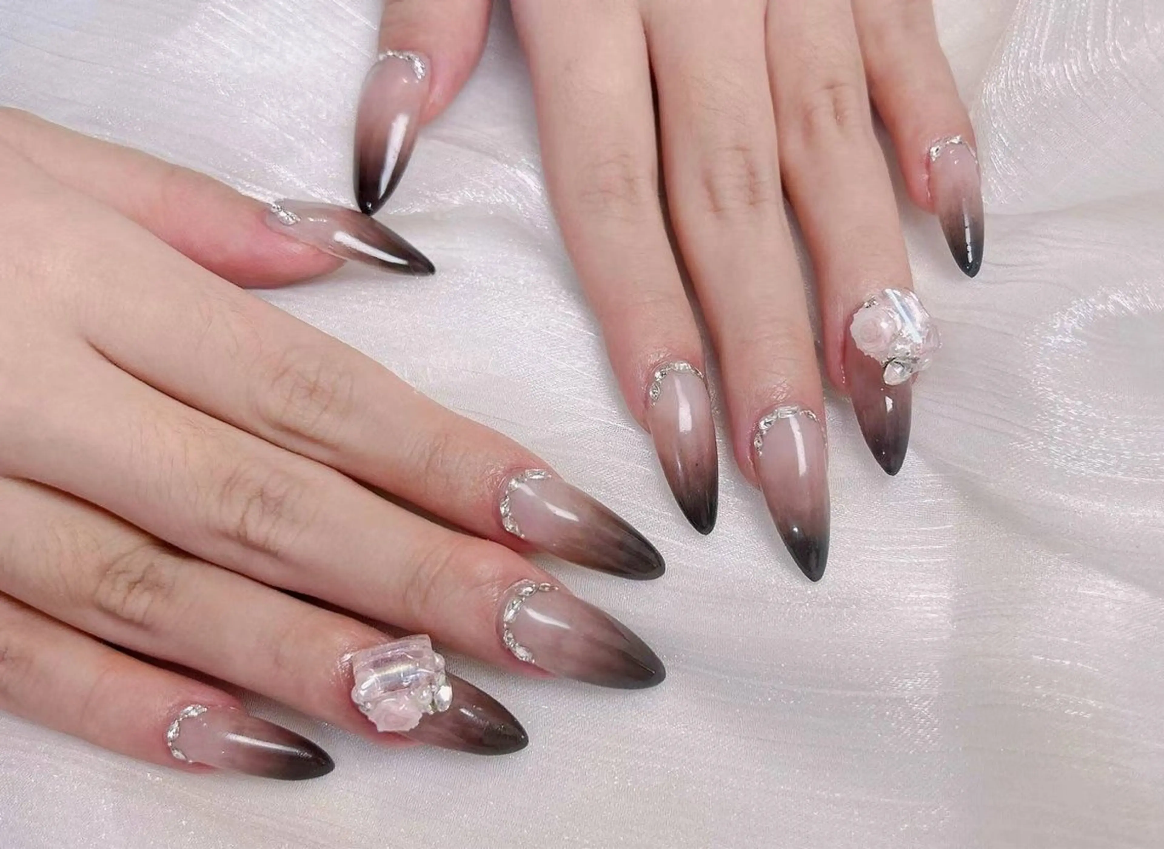 ネイル アートネイル フラワーネイル フットネイル ジェルネイル マグネットネイル Babarla nailのネイルデザイン
