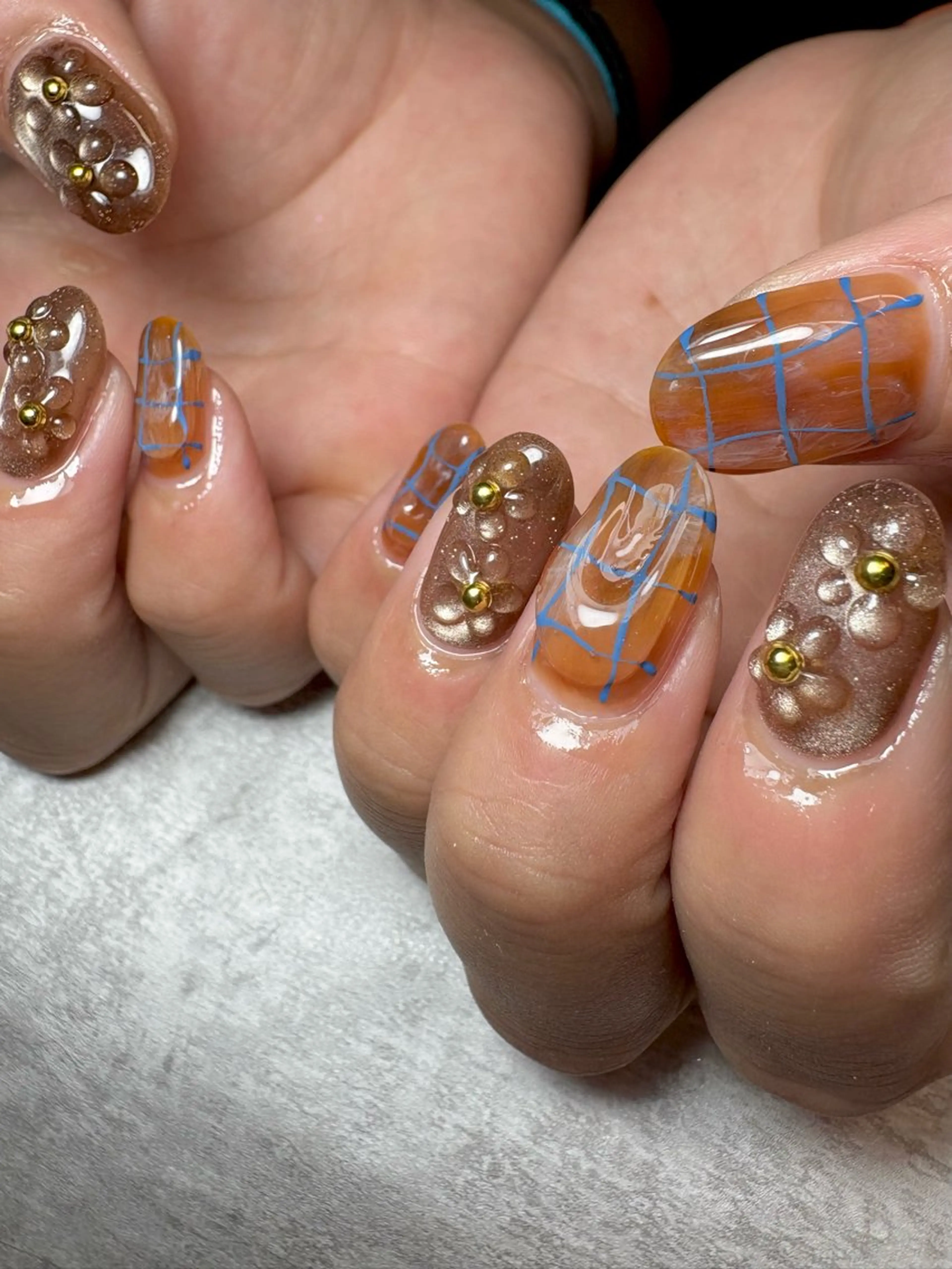 ネイル アートネイル クリアネイル フラワーネイル 持ち込み ニュアンスネイル BEAUTY GARDEN 【nail salon unseul】所属・nana .のネイルデザイン