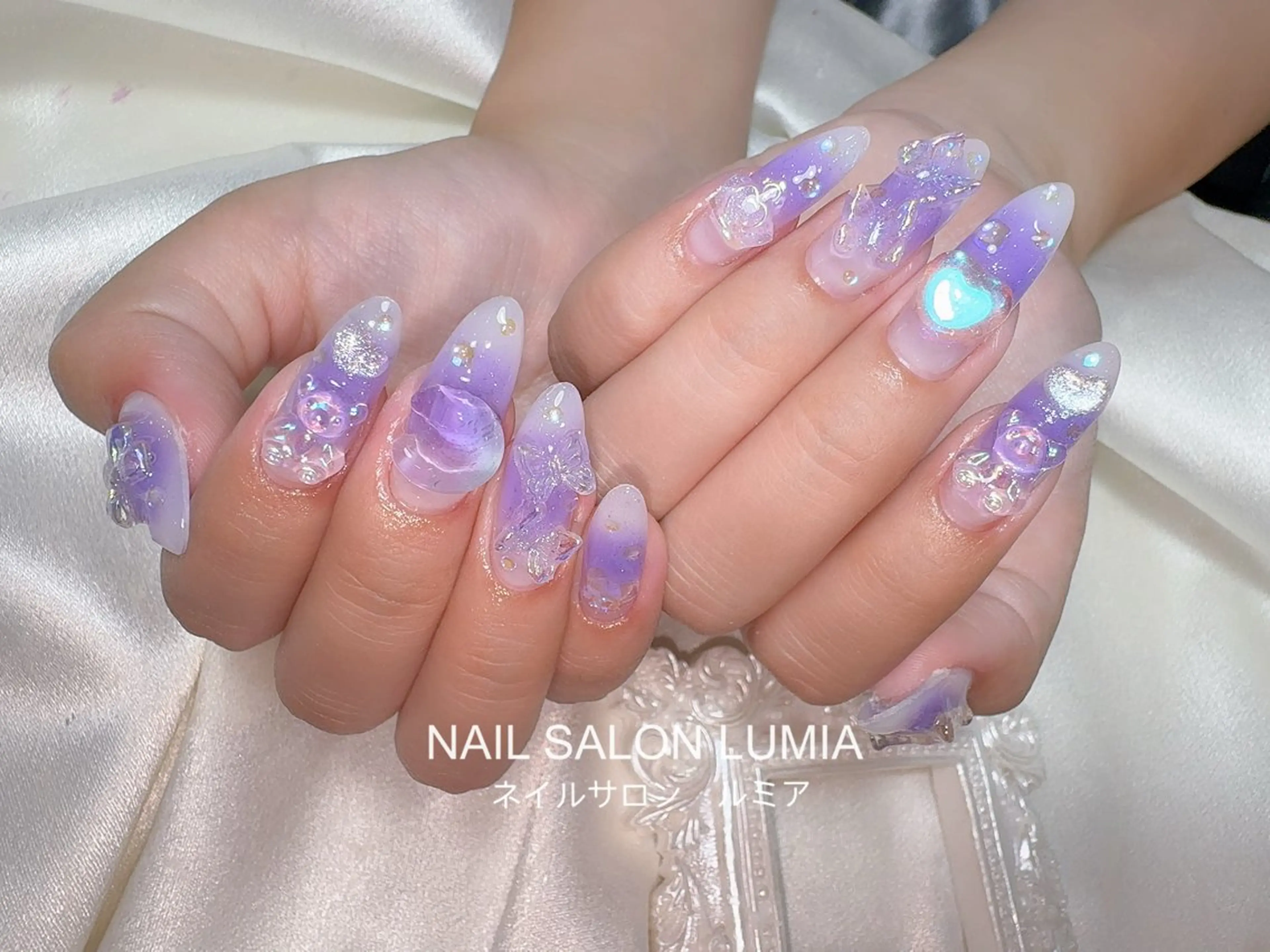 ネイル ハンドネイル ネイルサロン ルミア Lumia 店長のネイルデザイン