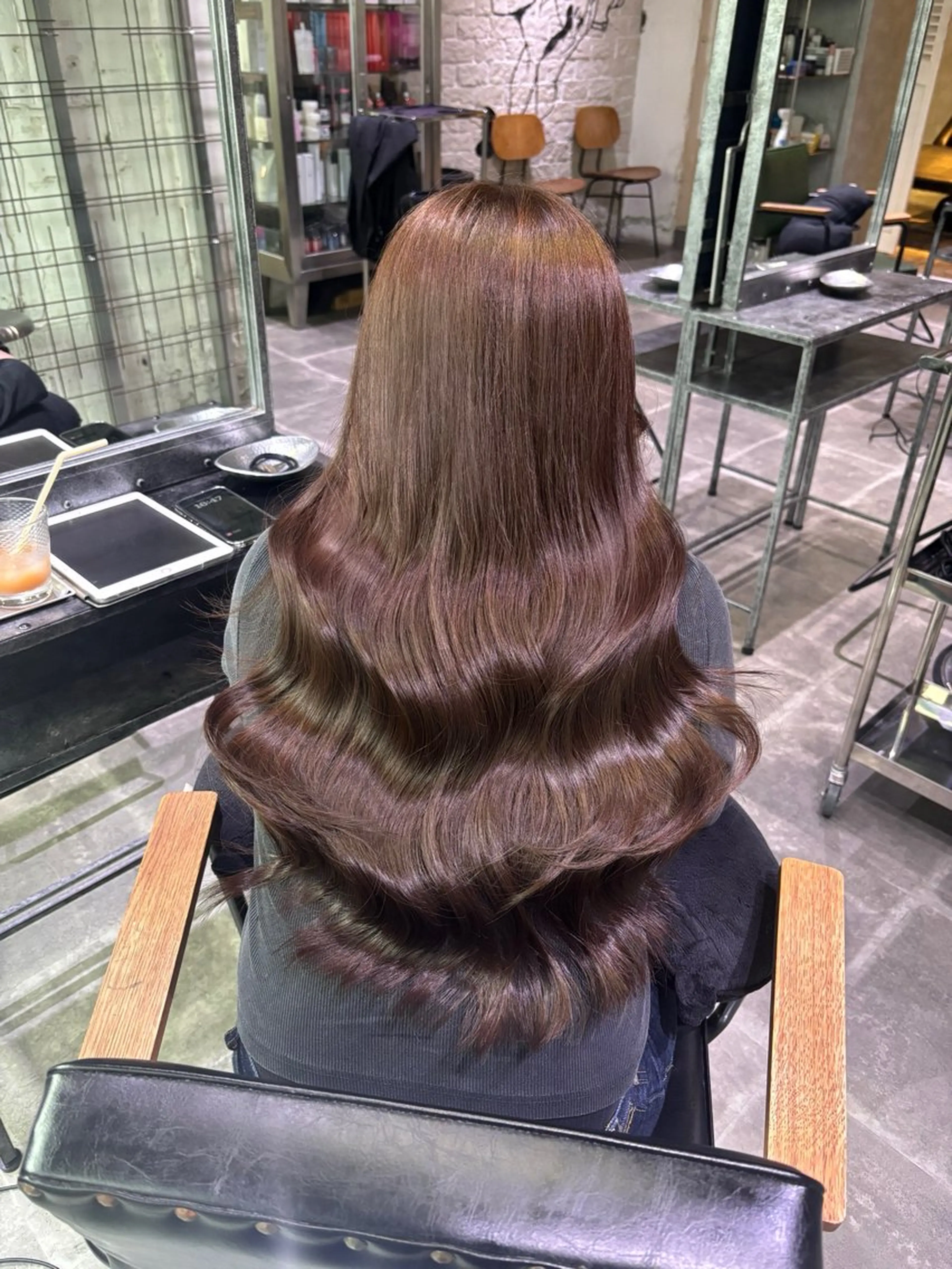 カラー AYANE 韓国ヘア /レイヤーカットのヘアスタイル