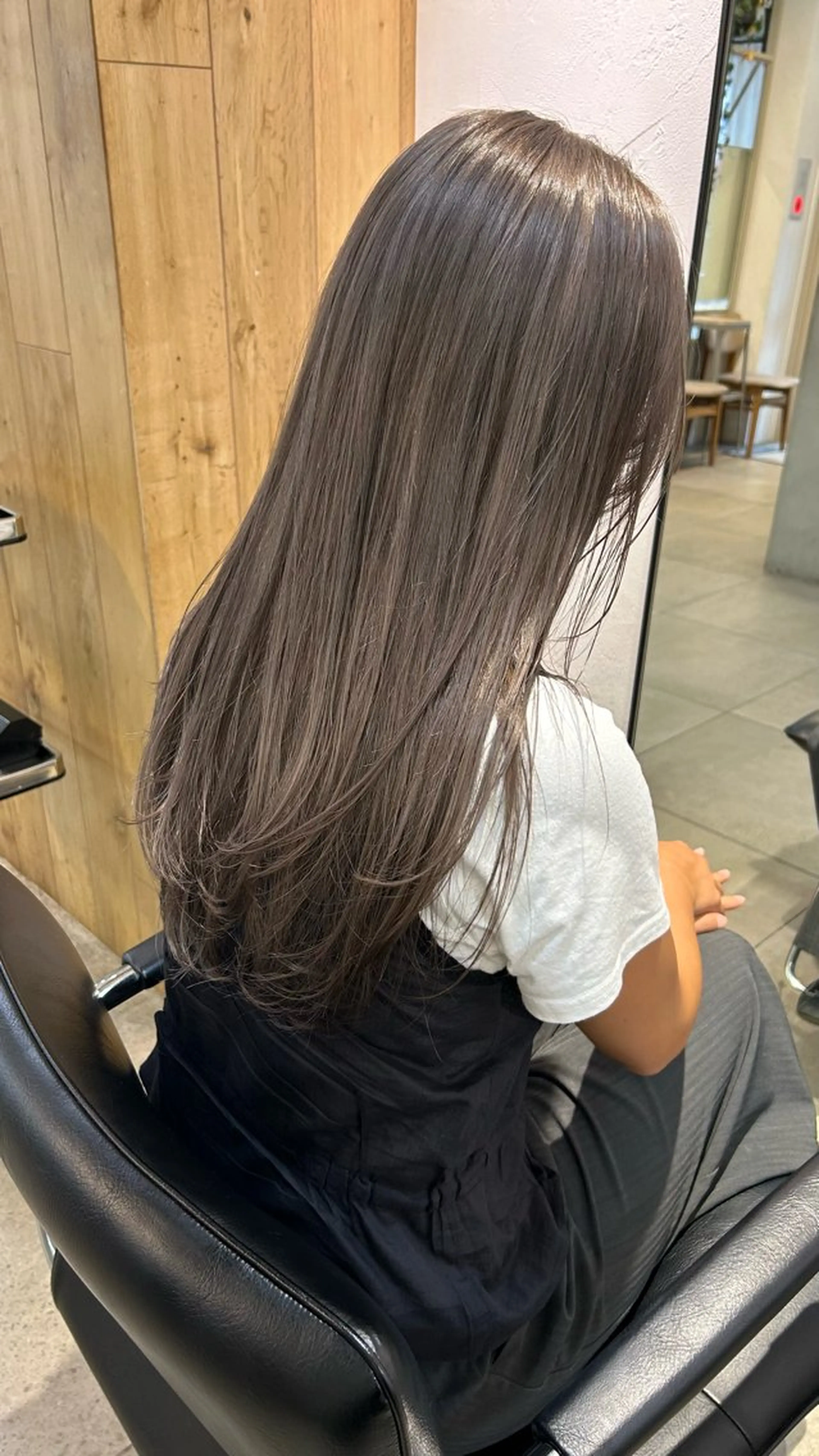 ロング カラー カット ヘアカラー トリートメント じゅわっと暖色カラー 🍊Moemiのヘアスタイル