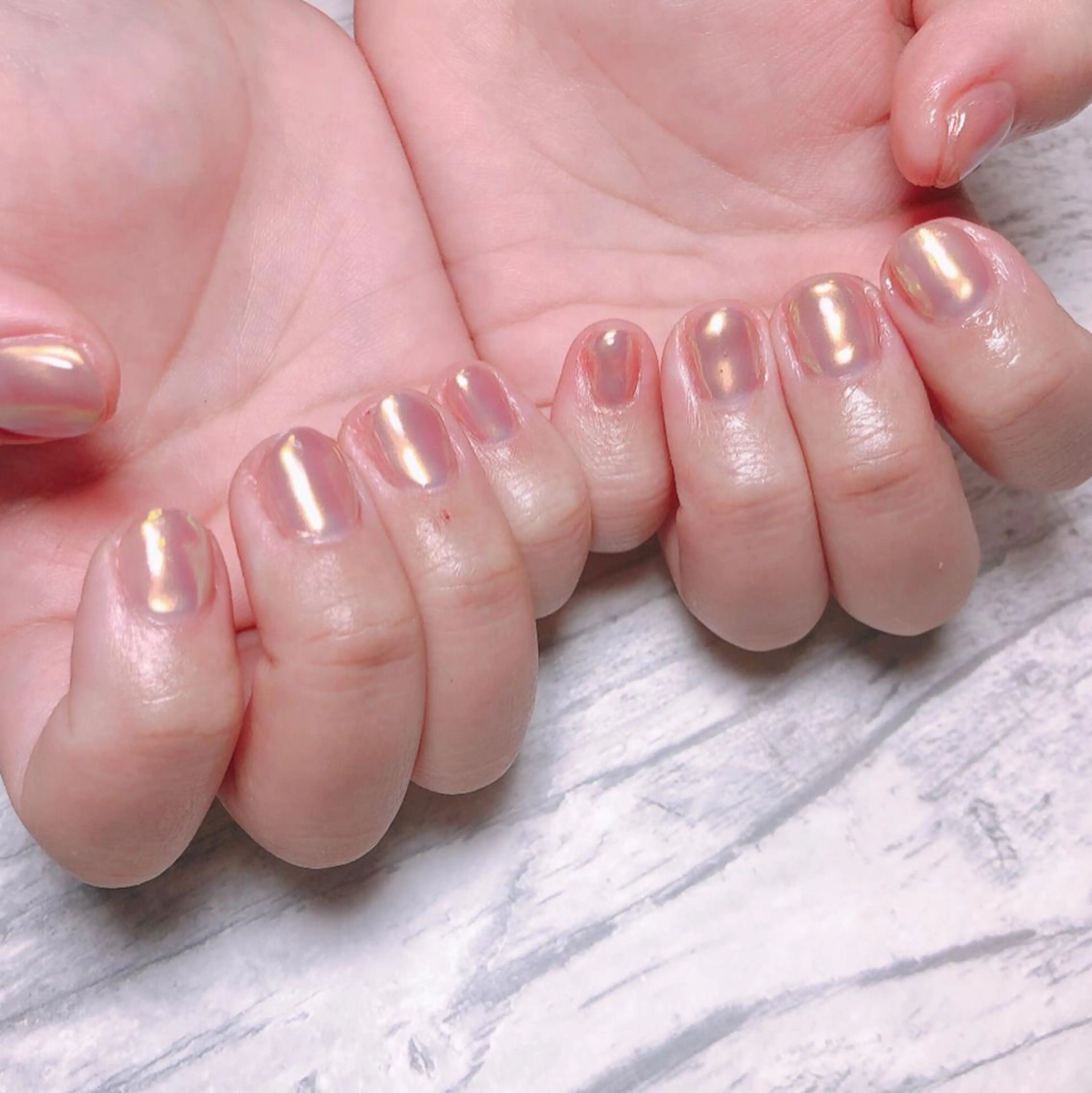 ネイル ミラーネイル DollyGirl KYOKOのネイルデザイン