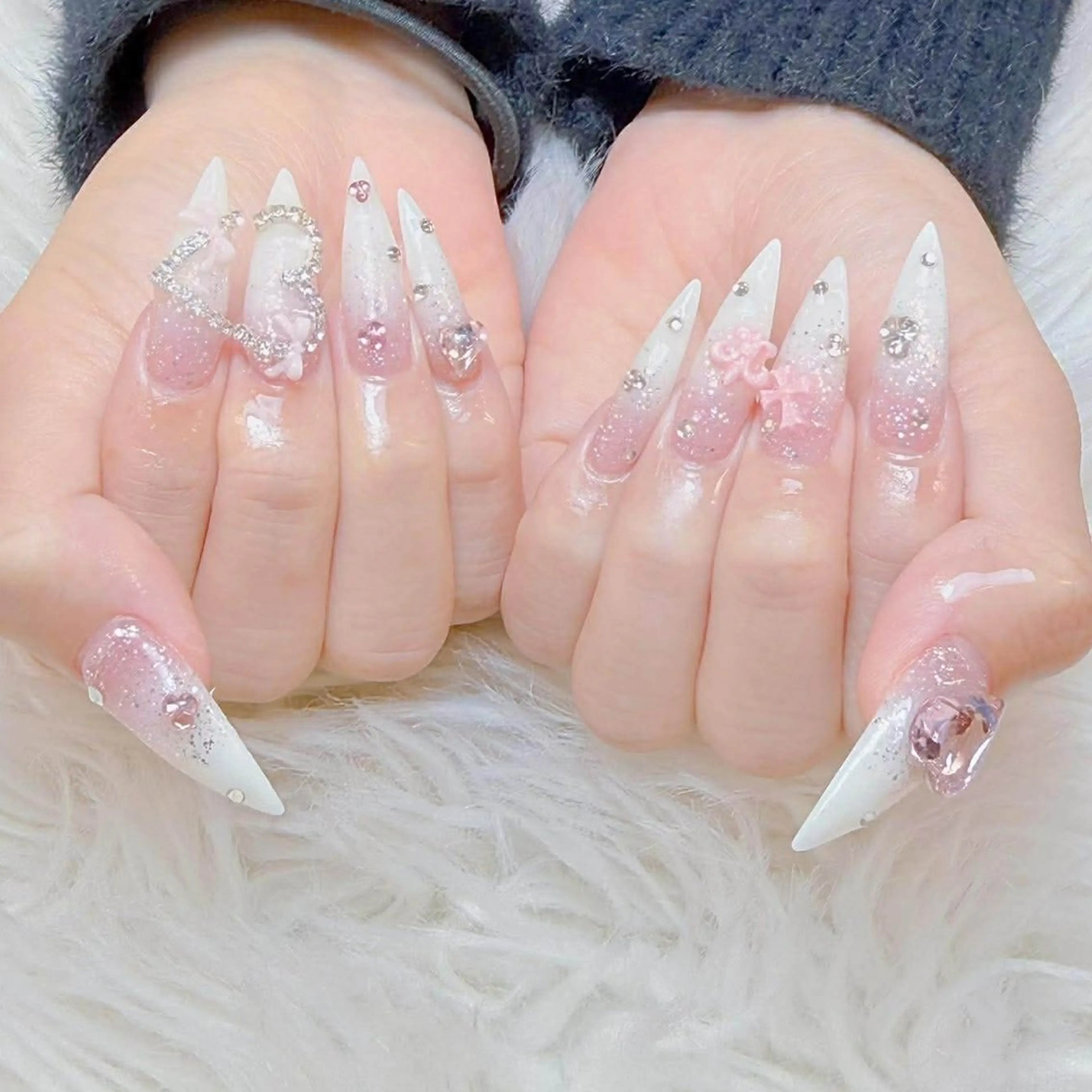 ネイル ハンドネイル ハンドケア Anh Nail 歌舞伎町のネイルデザイン
