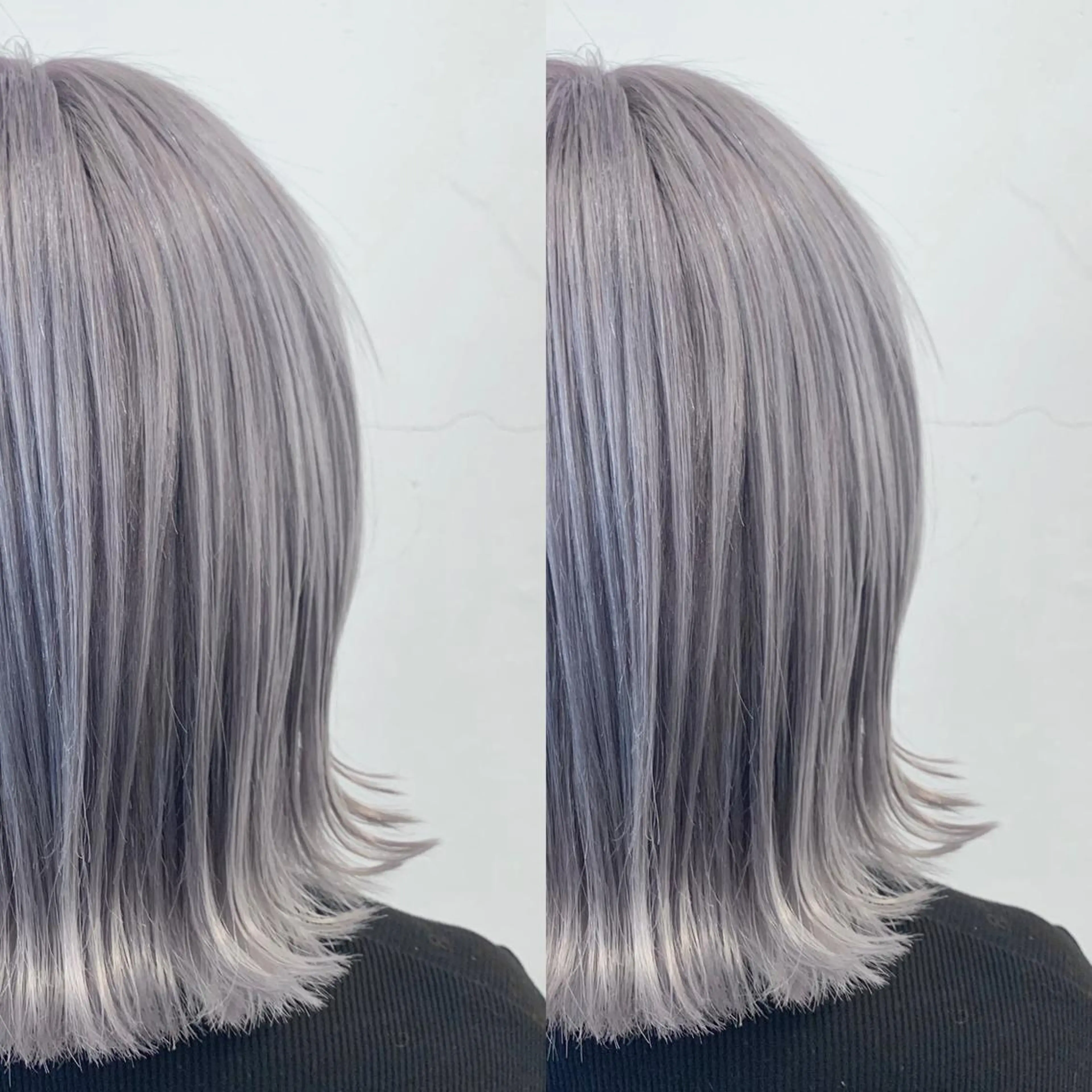 ミディアム カット ヘアカラー HARU//原宿🤍 リピート率NO.1のヘアスタイル