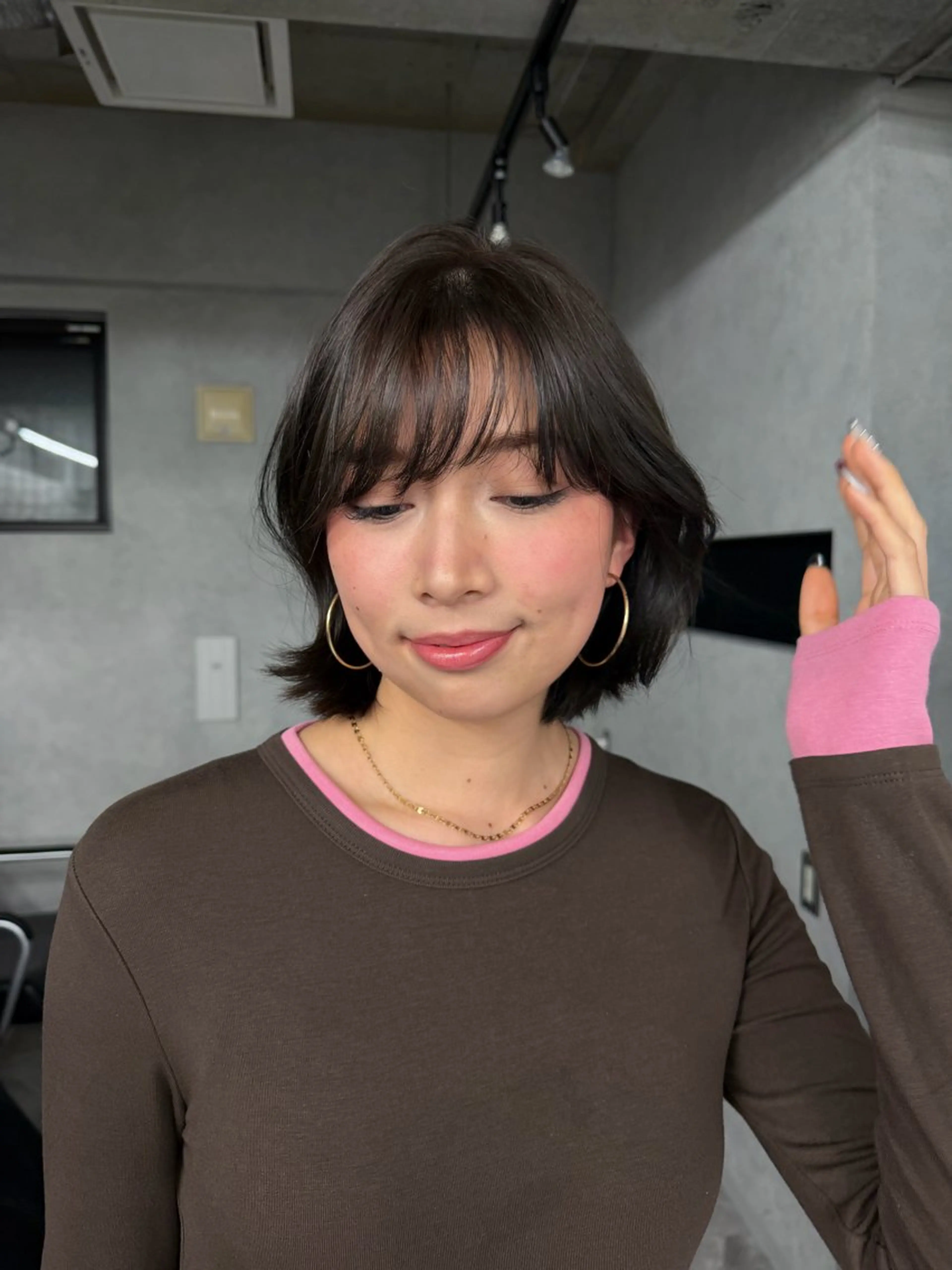 ロング ヘアカラー ハイトーン/渋谷 韓国風/Narukaのヘアスタイル