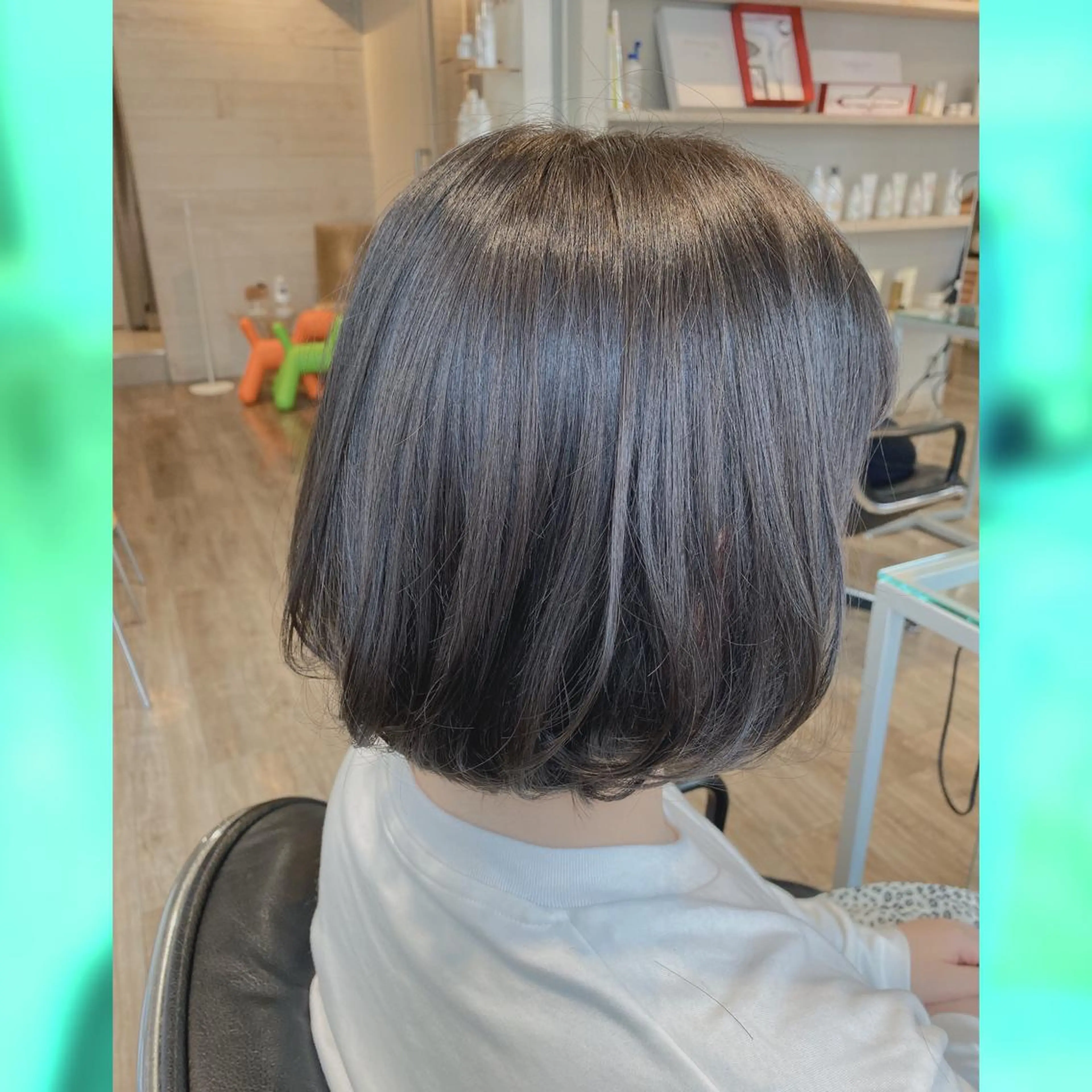 ショート カラー パーマ・レイヤー 髪質改善・TANIのヘアスタイル