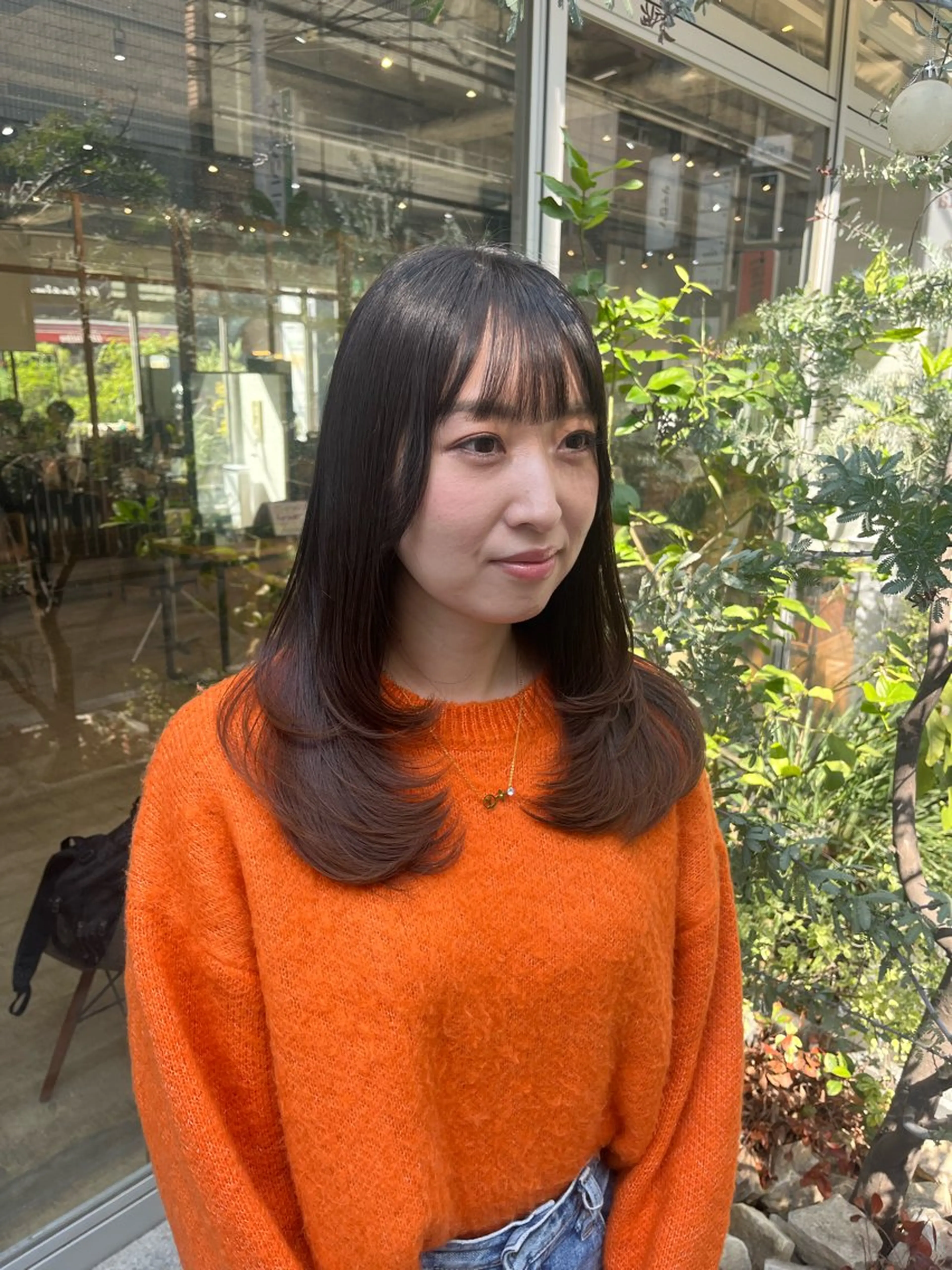 ロング 相田 佳乃のヘアスタイル