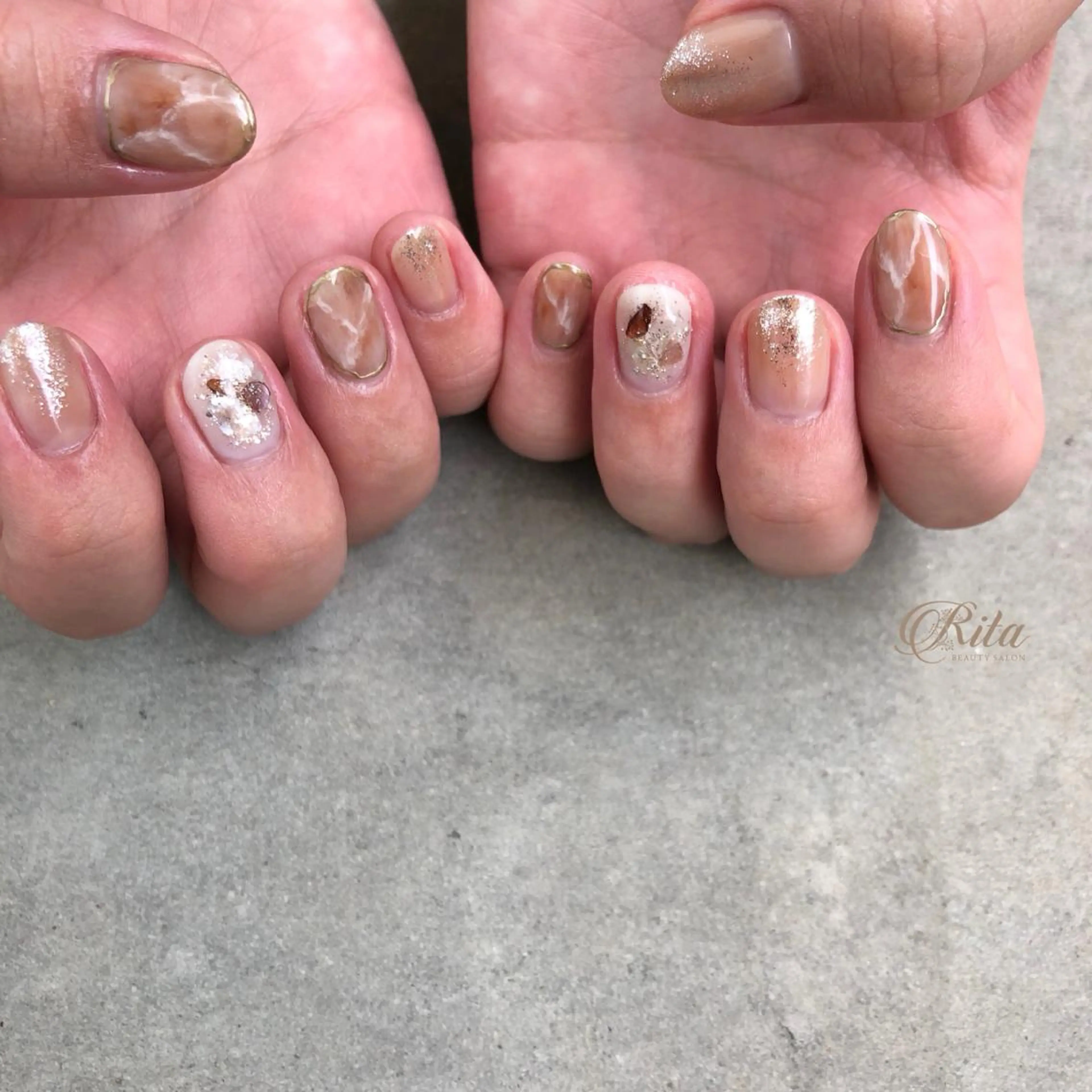 ネイル Rio 𓍼のネイルデザイン