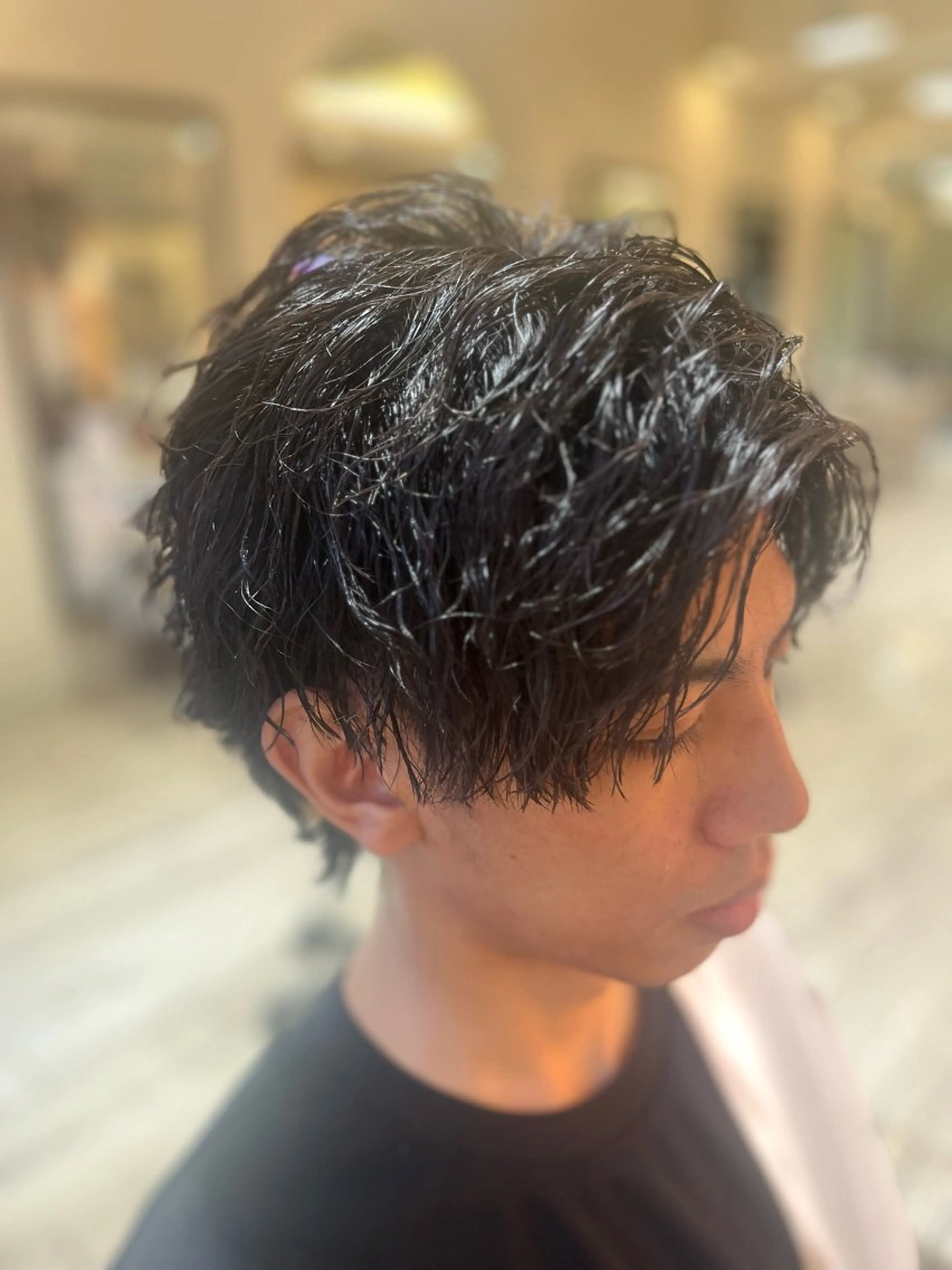 パーマ メンズ カット パーマ 友松 世奈のマツエク・マツパデザイン