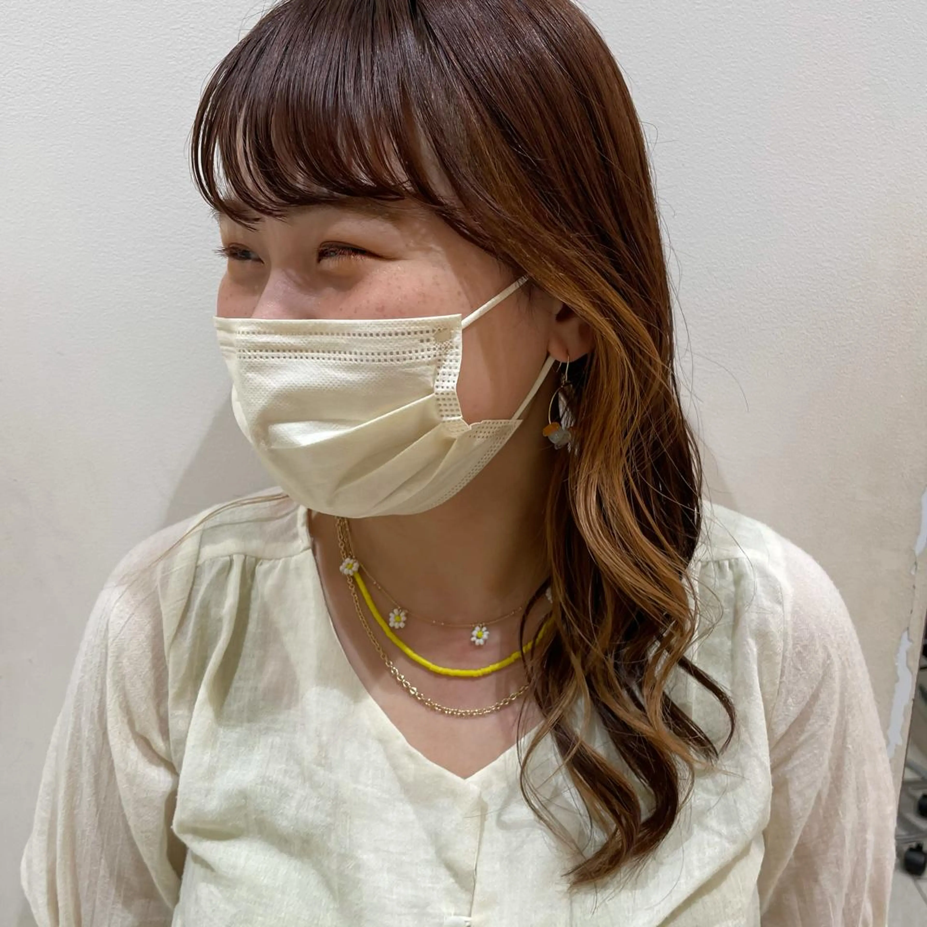 ロング 韓国風パーマ/ヘア セット/店長みづきのヘアスタイル