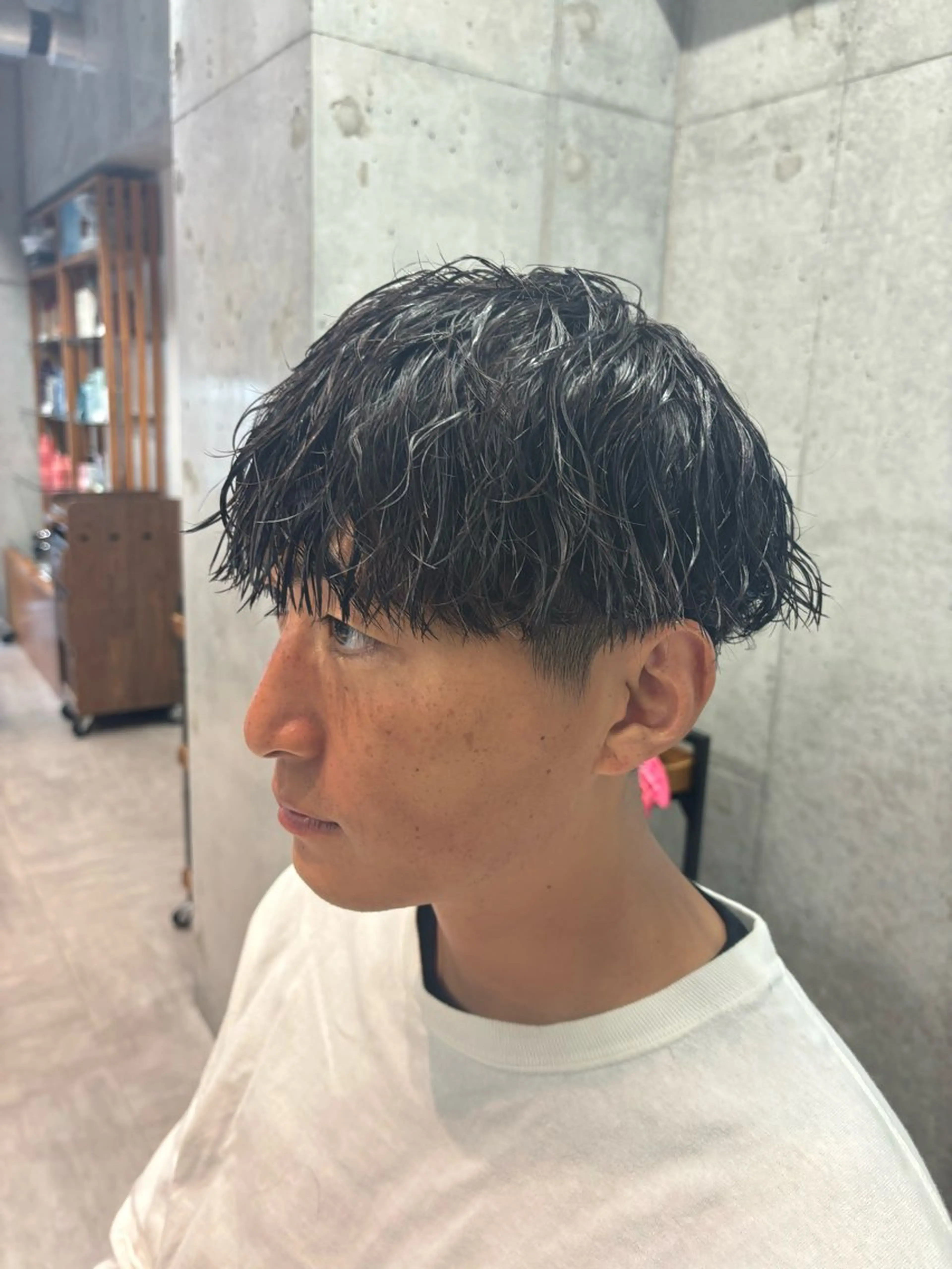 パーマ メンズ PANOLA下北沢 中川夢菜のヘアスタイル