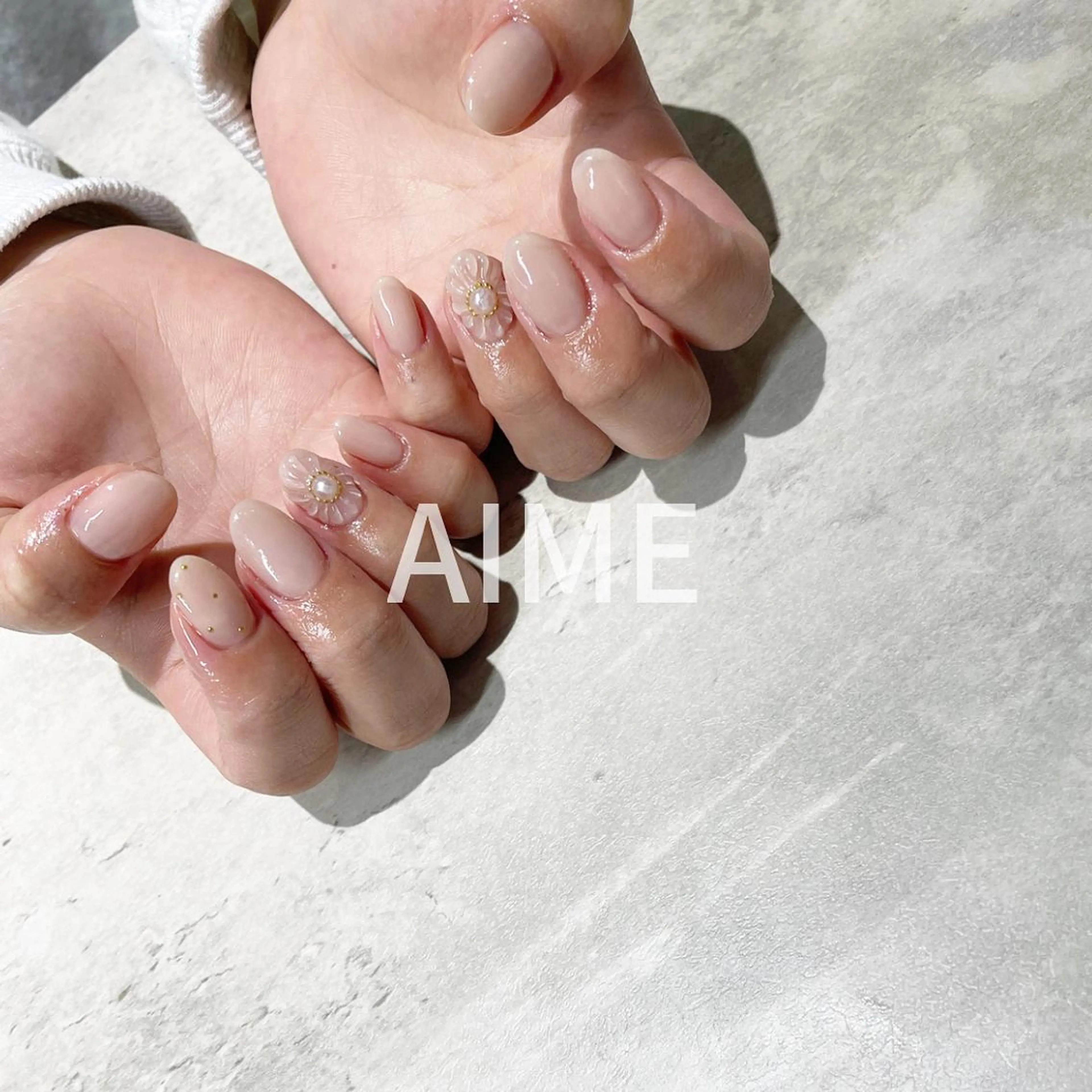 ネイル アートネイル ハンドネイル AIME （momo）のネイルデザイン