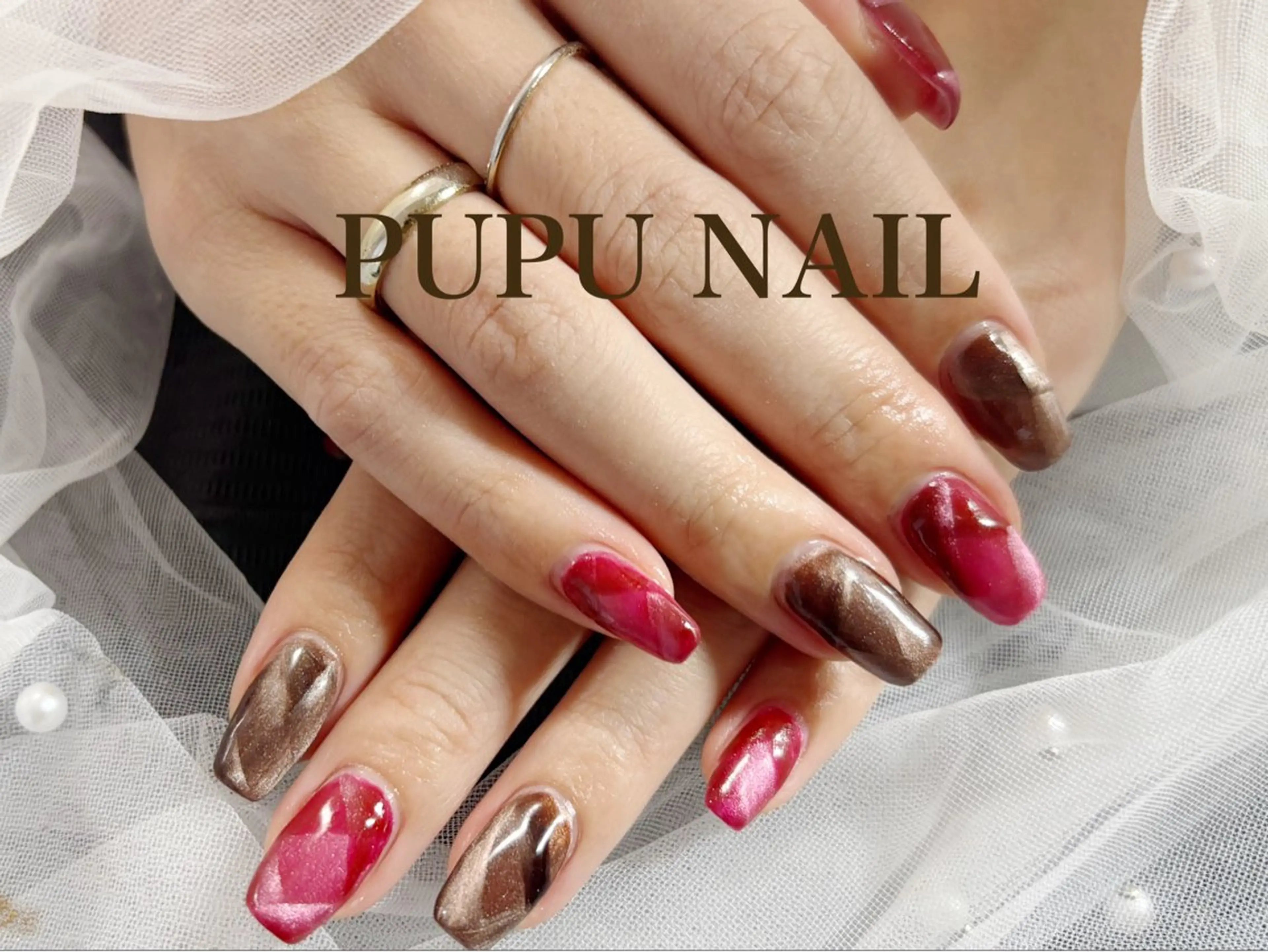 ミディアム ハンドネイル Re:Nail Formula所属・kido chieのネイルデザイン