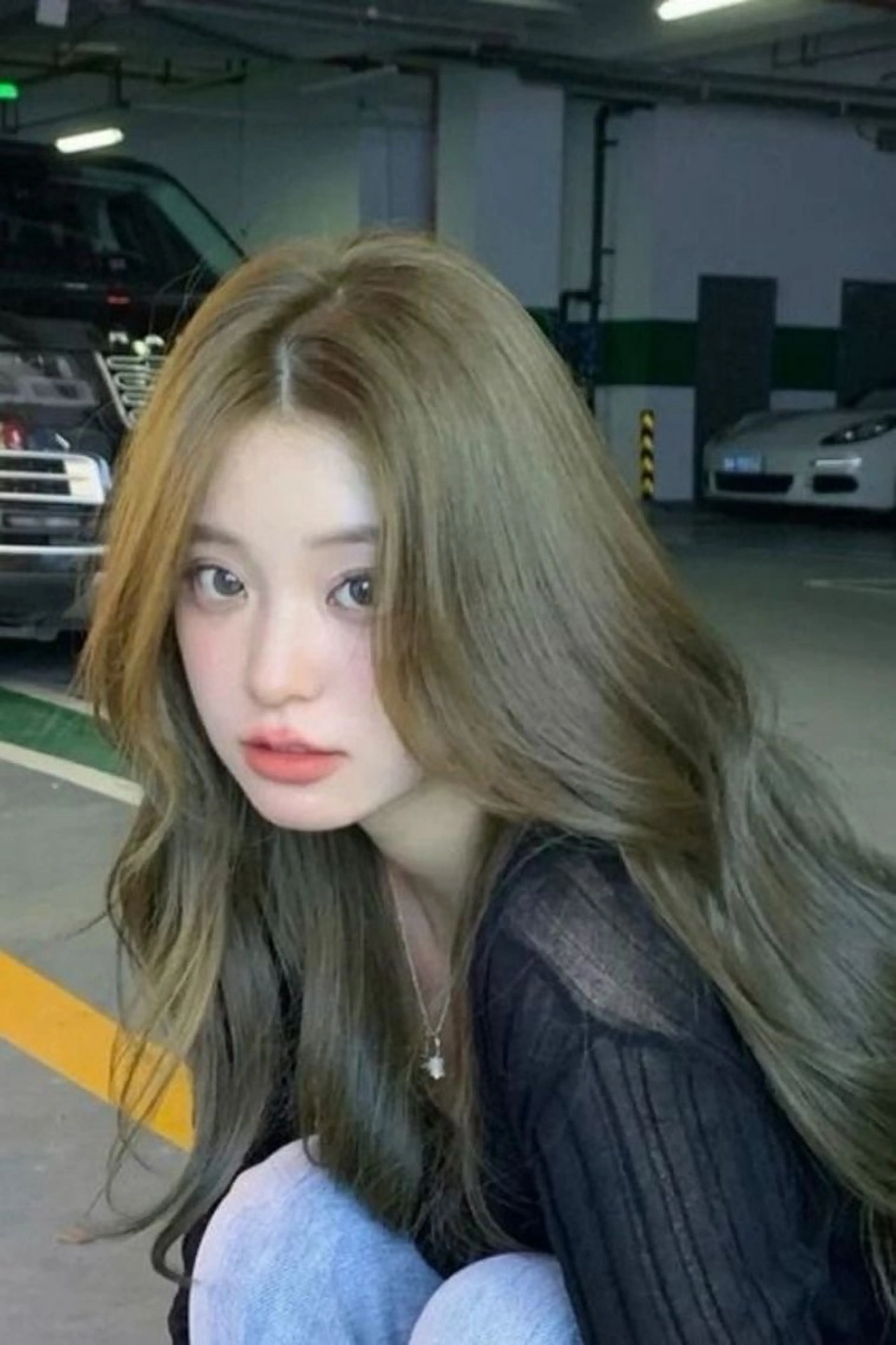 カラー ヘアカラー うる艶カラー/ 韓国ヘア/瑛莉菜のヘアスタイル