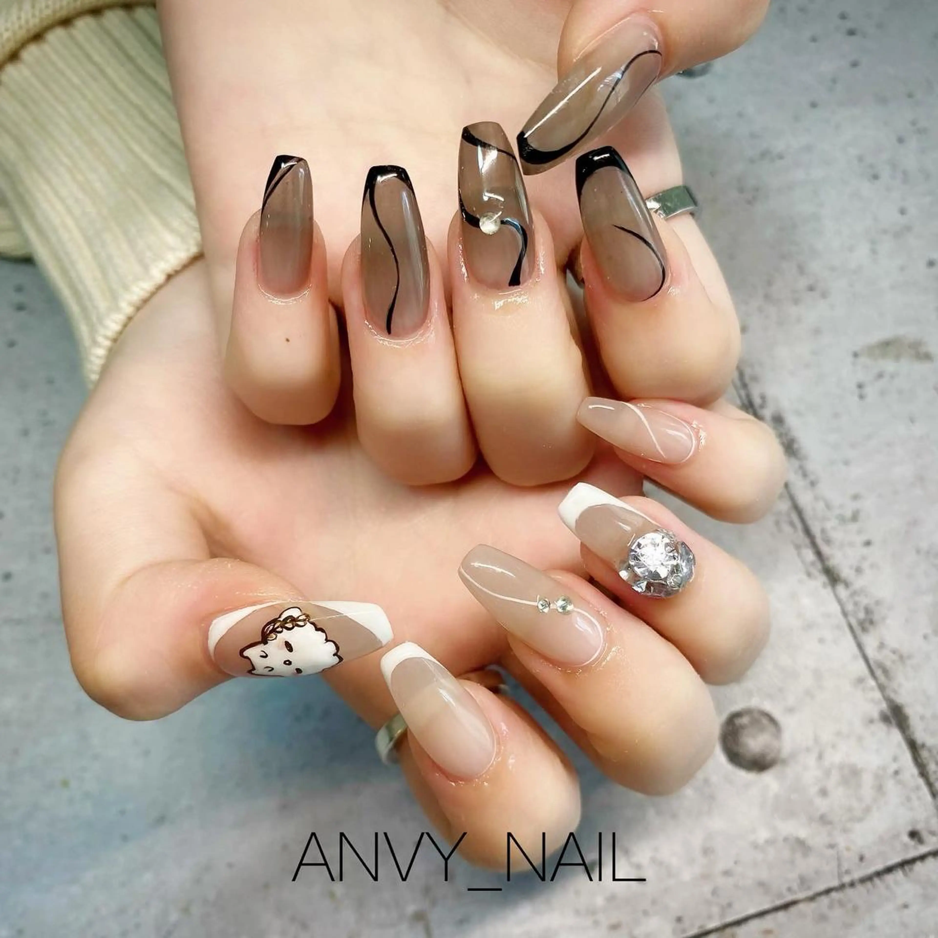 ネイル nail salon あんびのネイルデザイン
