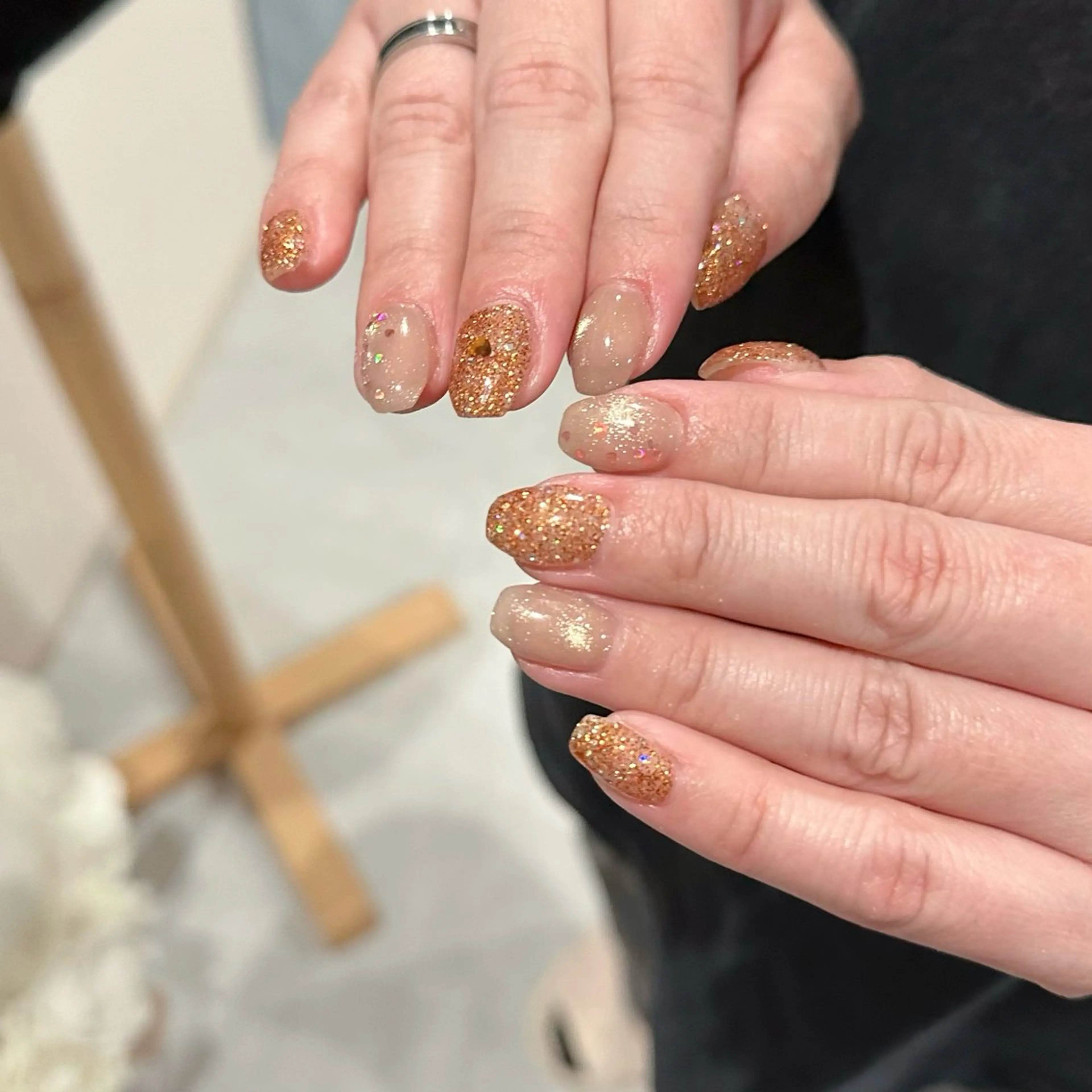 ネイル ハンドネイル RADIANT りほのネイルデザイン