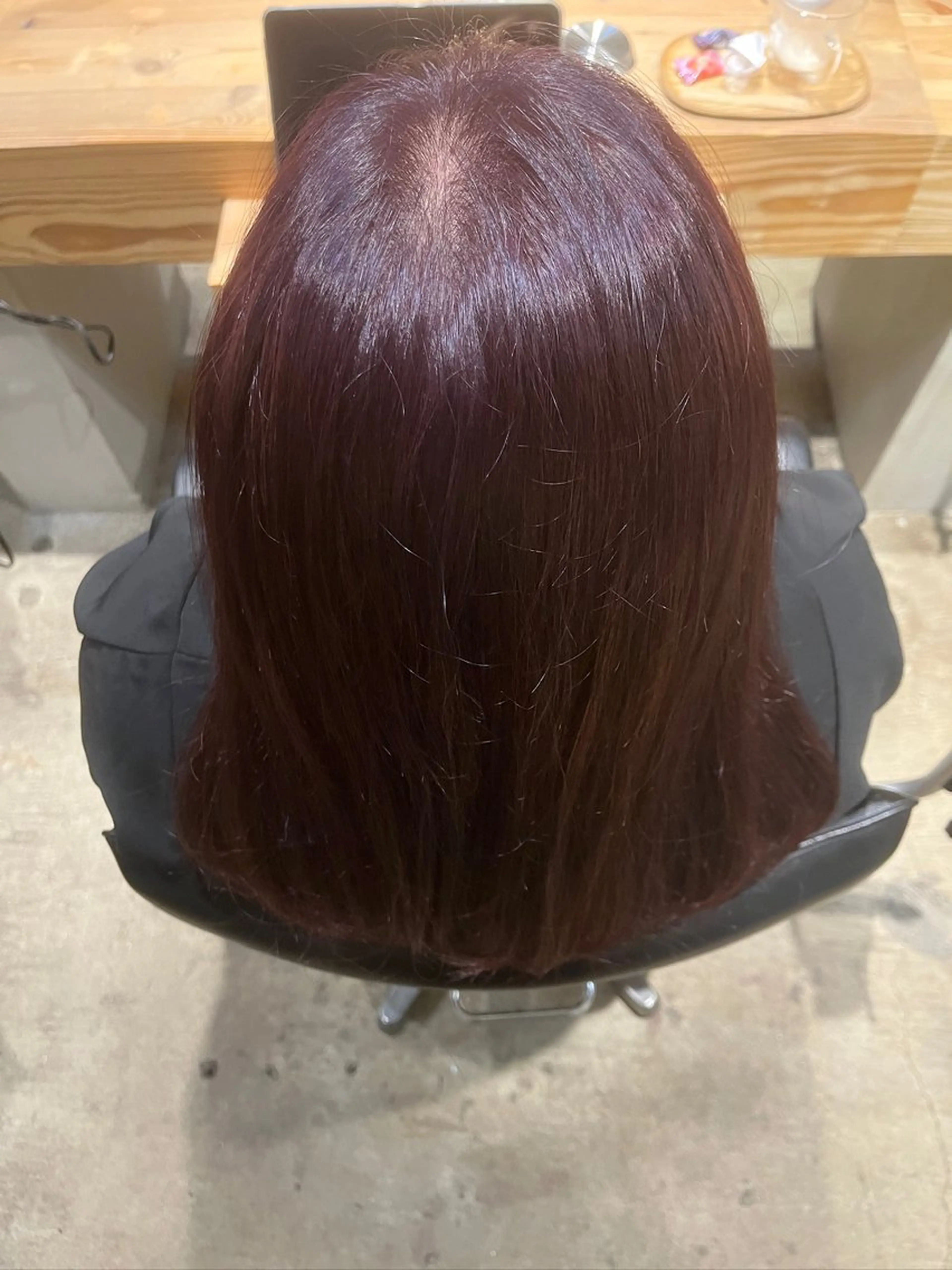 ロング ヘアカラー ナカムラ ハルのヘアスタイル