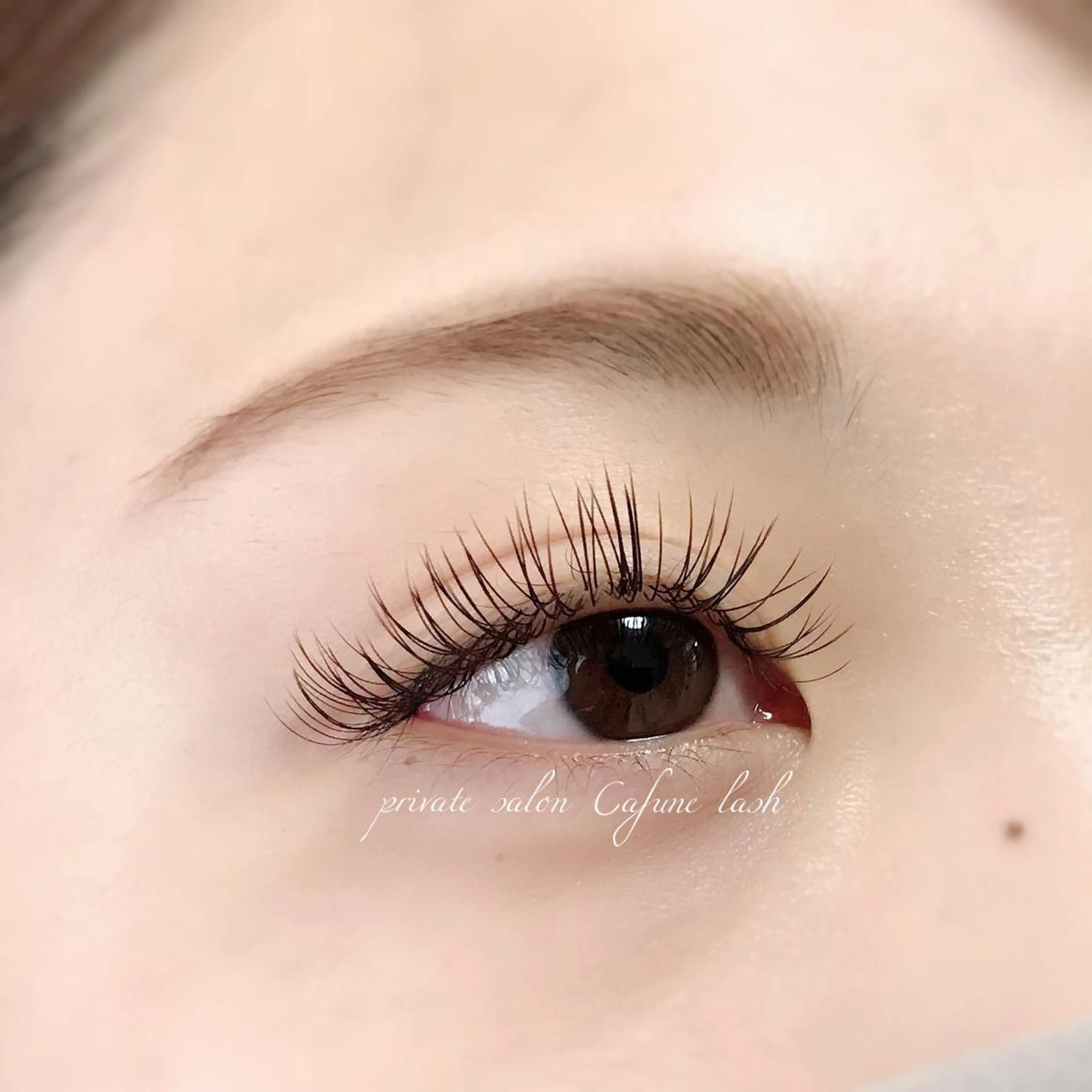 マツエク・マツパ フラットラッシュ マツエク private salon Cafune lash《カフネラッシュ》所属・Cafune lashのマツエク・マツパデザイン