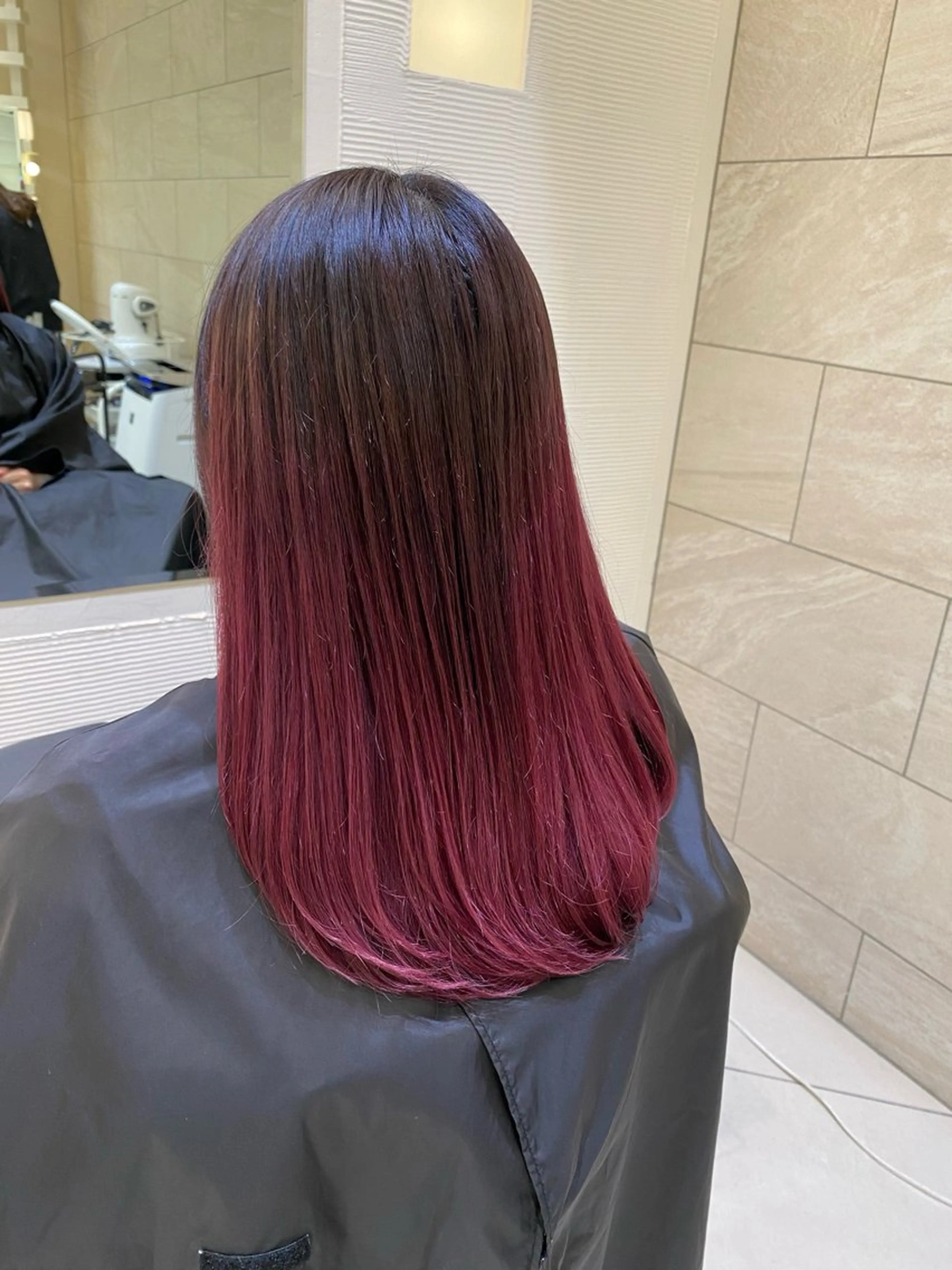 カラー ヘアカラー 縮毛矯正/艶髪/ チホリのヘアスタイル