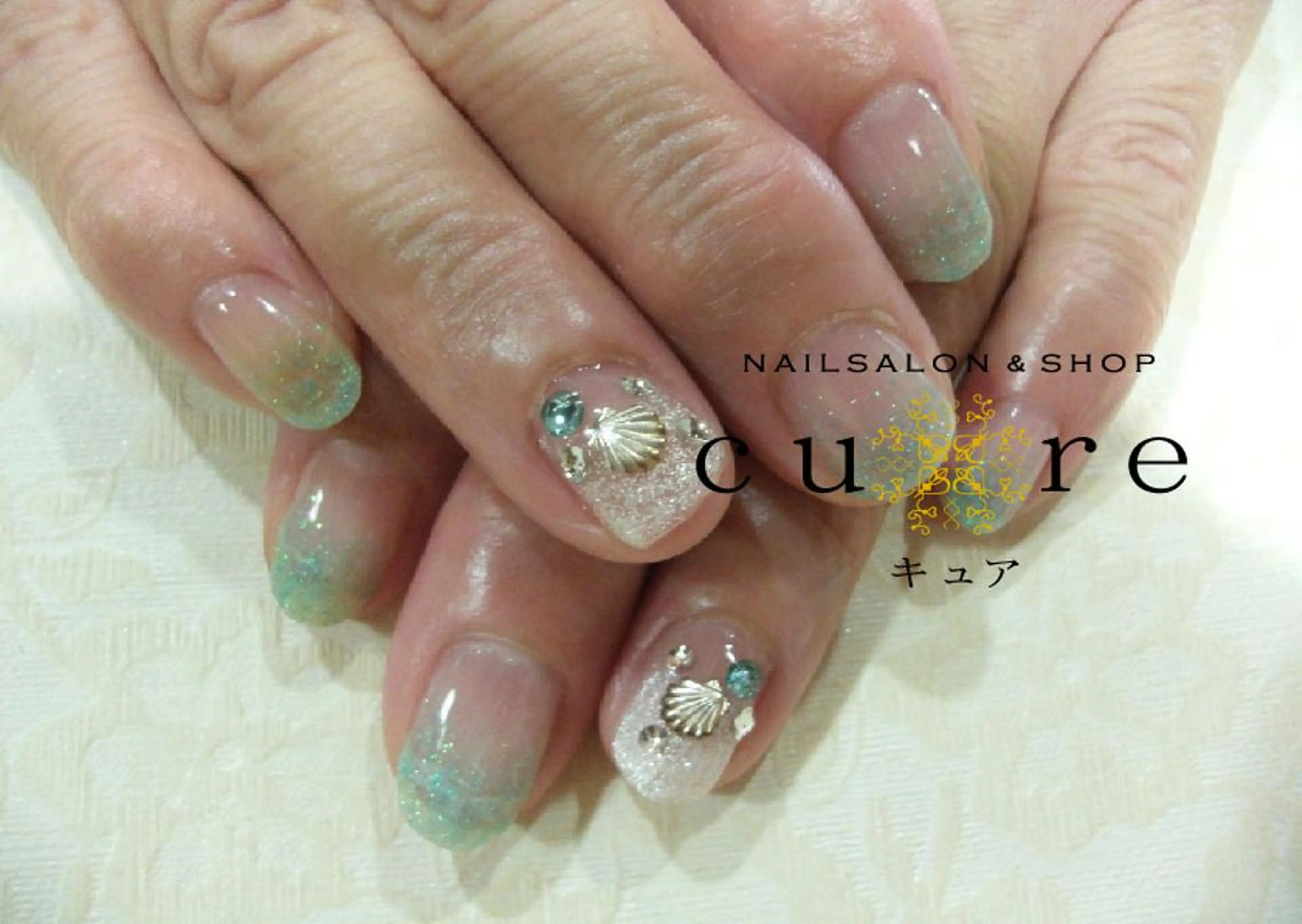 ショート ネイル ネイルサロン Cureのネイルデザイン