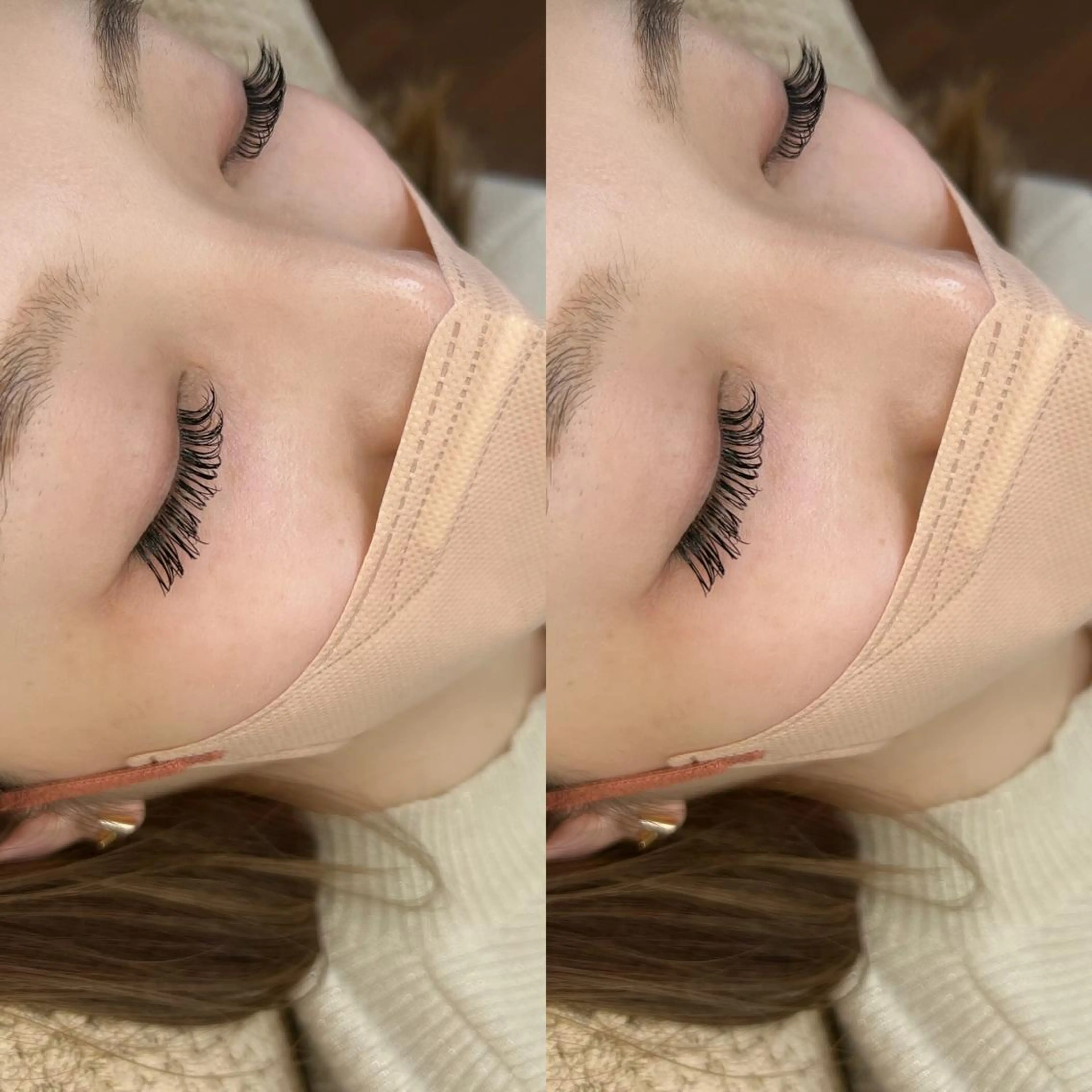 マツエク・マツパ フラットラッシュ 望月 菜奈のマツエク・マツパデザイン