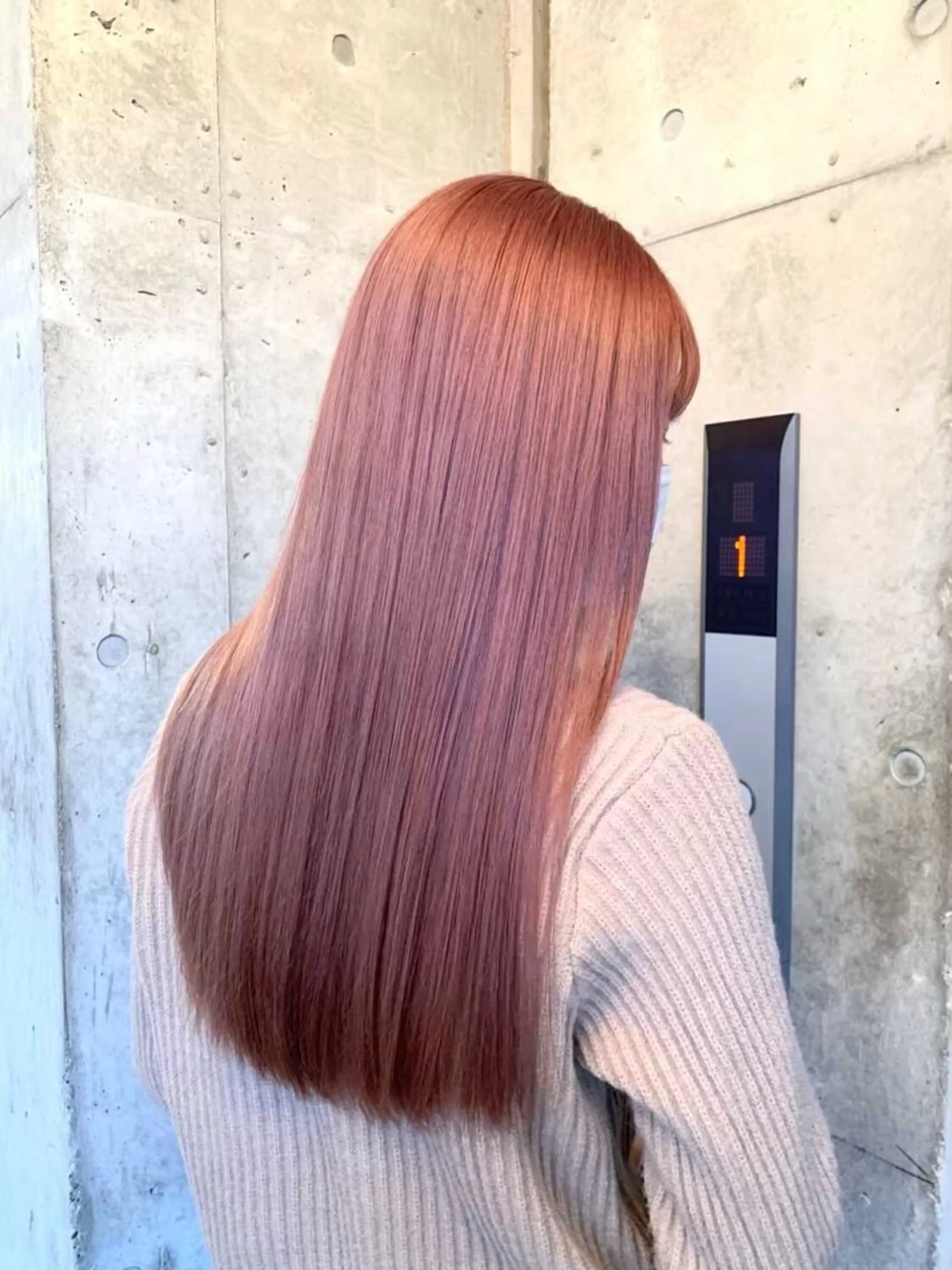 カラー ヘアカラー トリートメント ナチュラル🫧透明感 艶髪✨️亘 蓮太のヘアスタイル