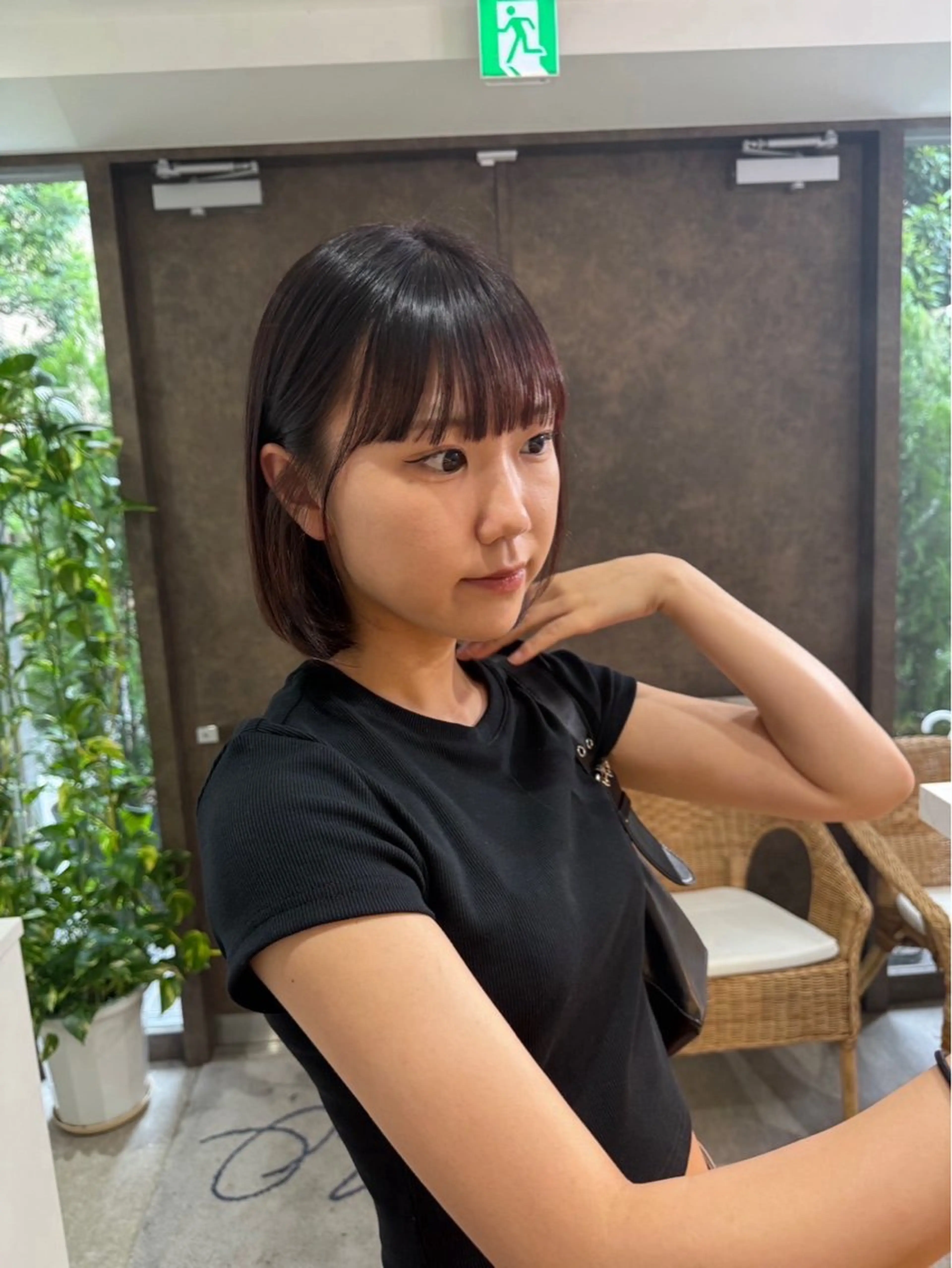 ショート カット ヘアカラー 似合わせスタイル☁️ 堀内志茉🍀のヘアスタイル