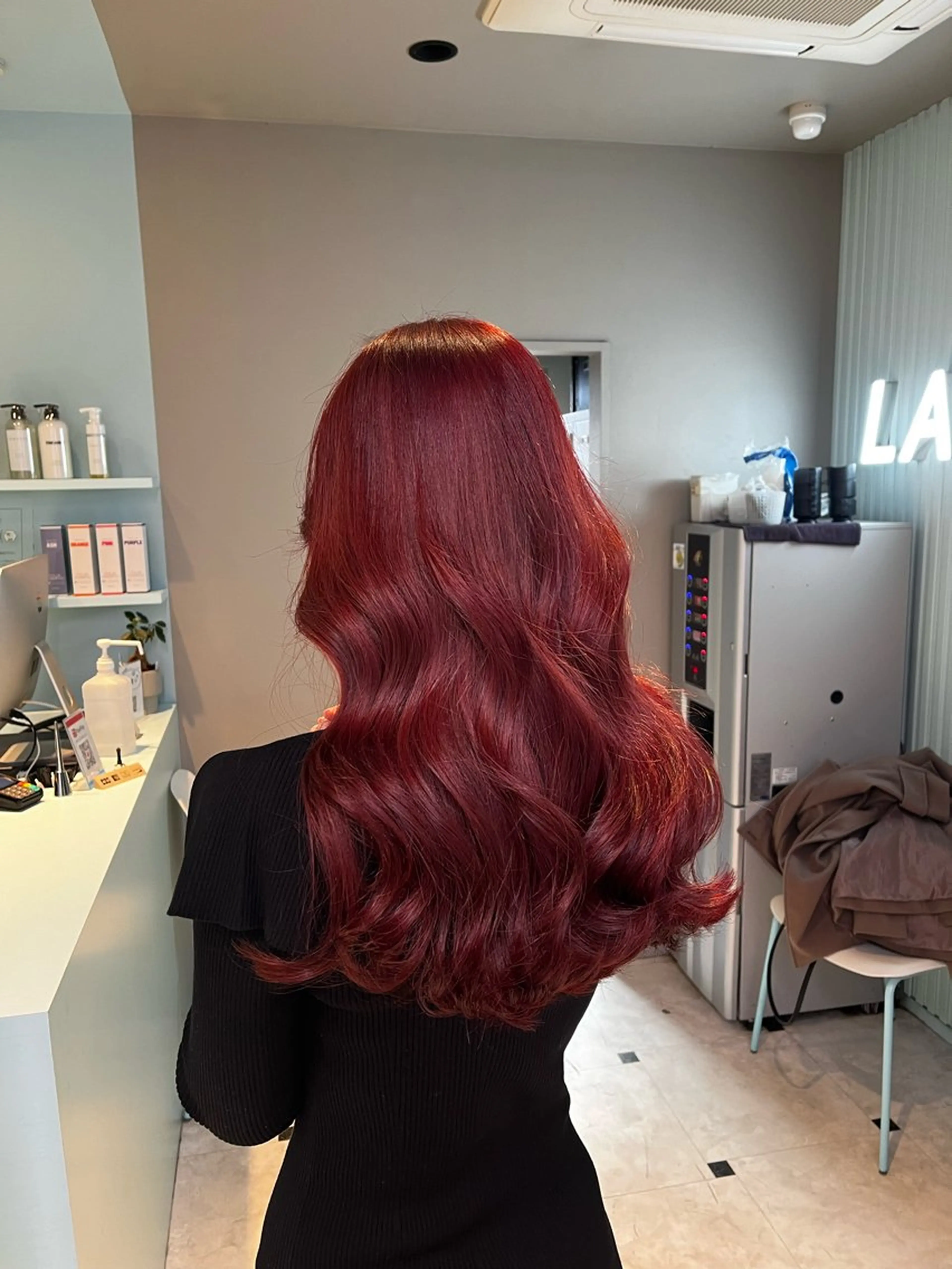 ロング カラー ヘアカラー トリートメント ブリーチカラー 🩵MIZUKIのヘアスタイル