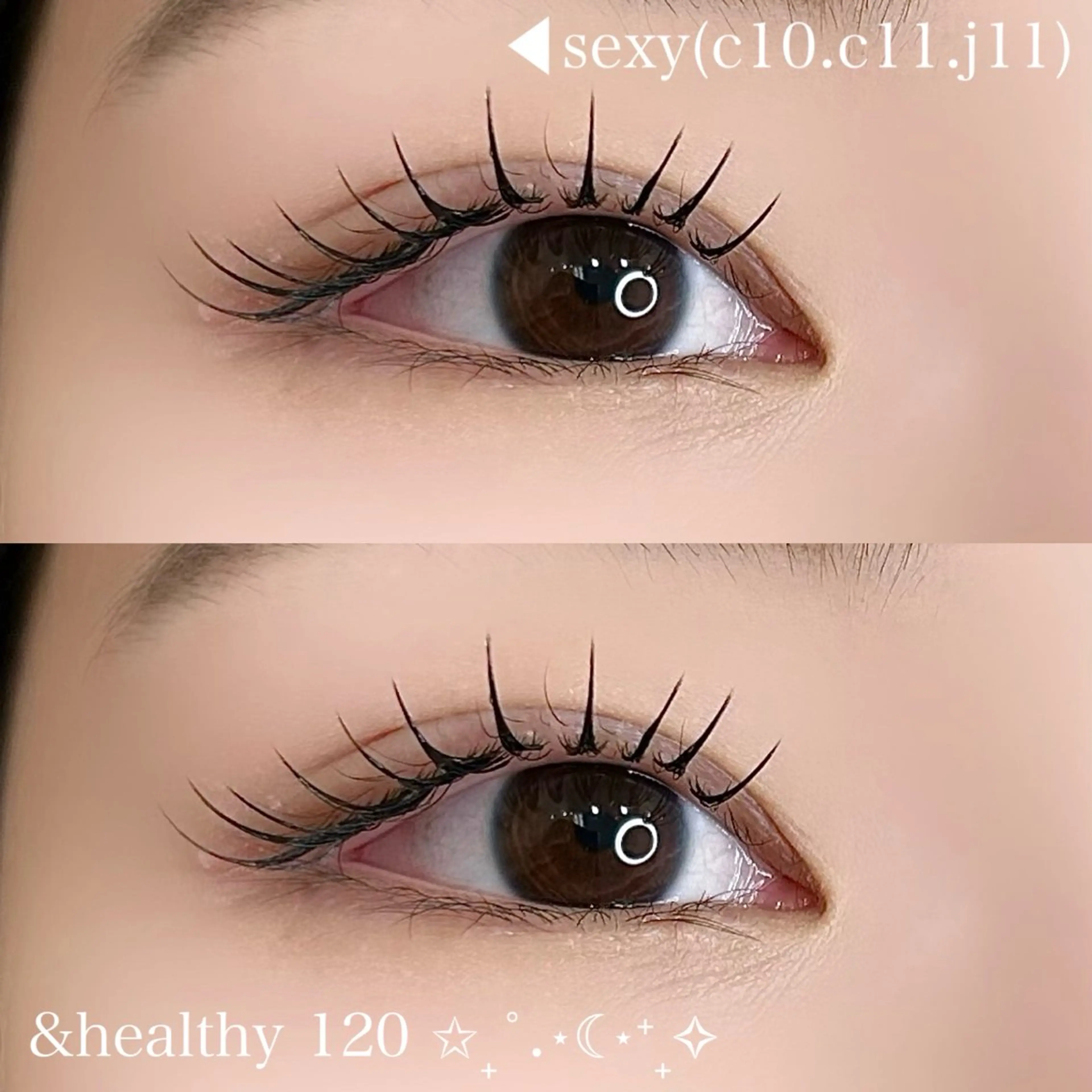 マツエク・マツパ マツパ mila ★彡hinaのマツエク・マツパデザイン