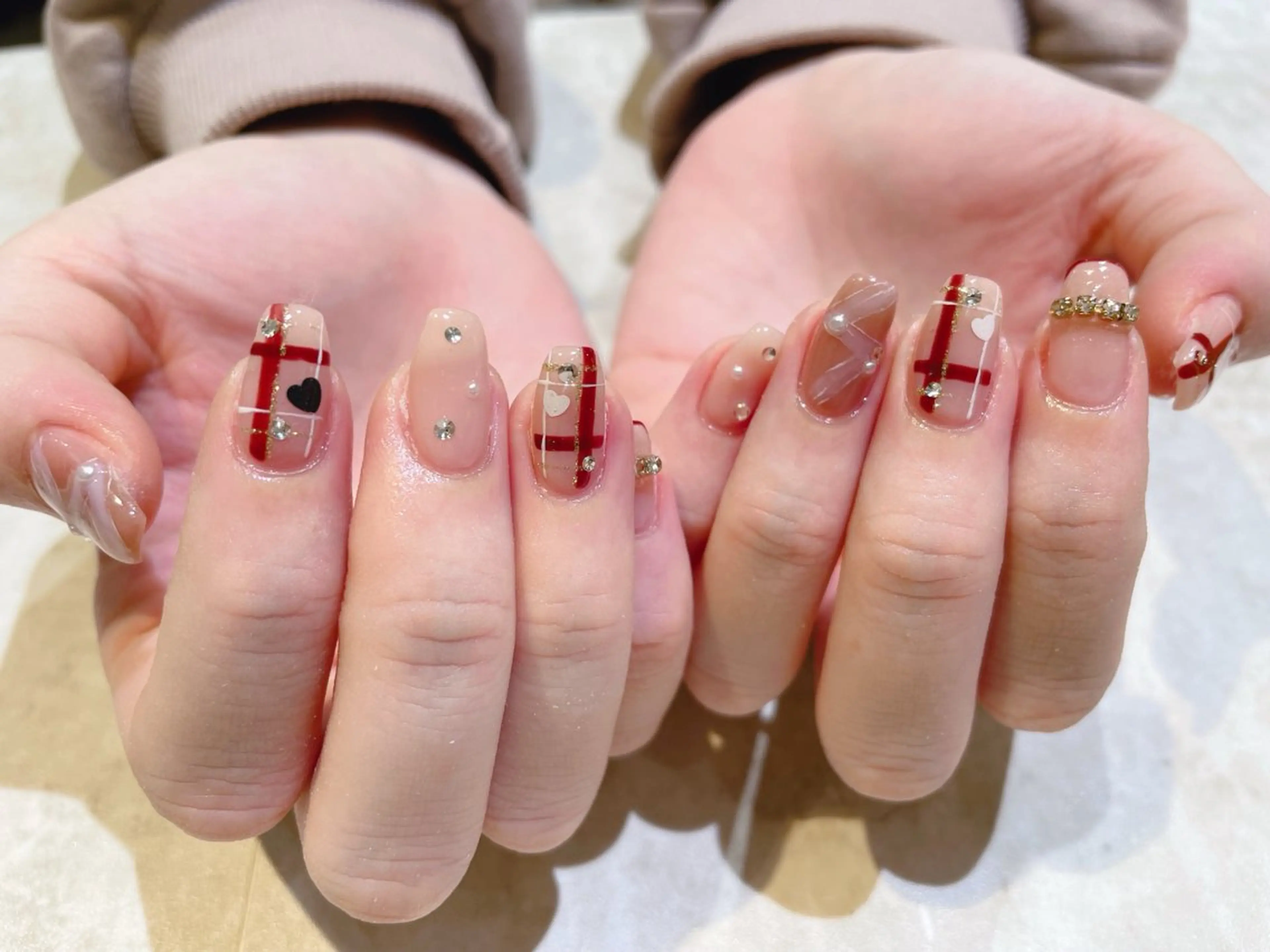 ネイル 舞田 苑香のネイルデザイン