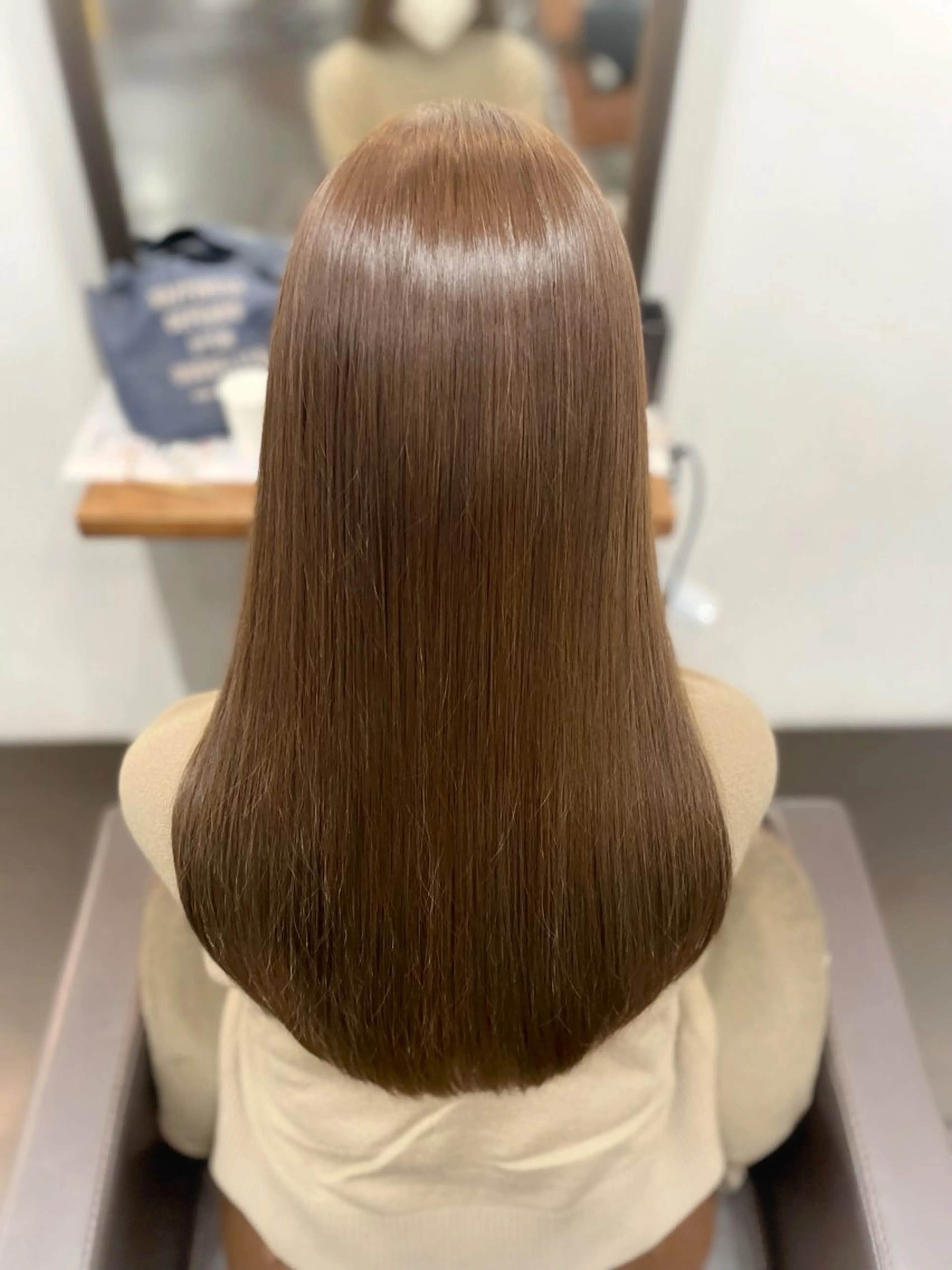 ロング カラー カット ヘアカラー トリートメント 暖色カラー/ メンズ/名駅/ユキハのヘアスタイル