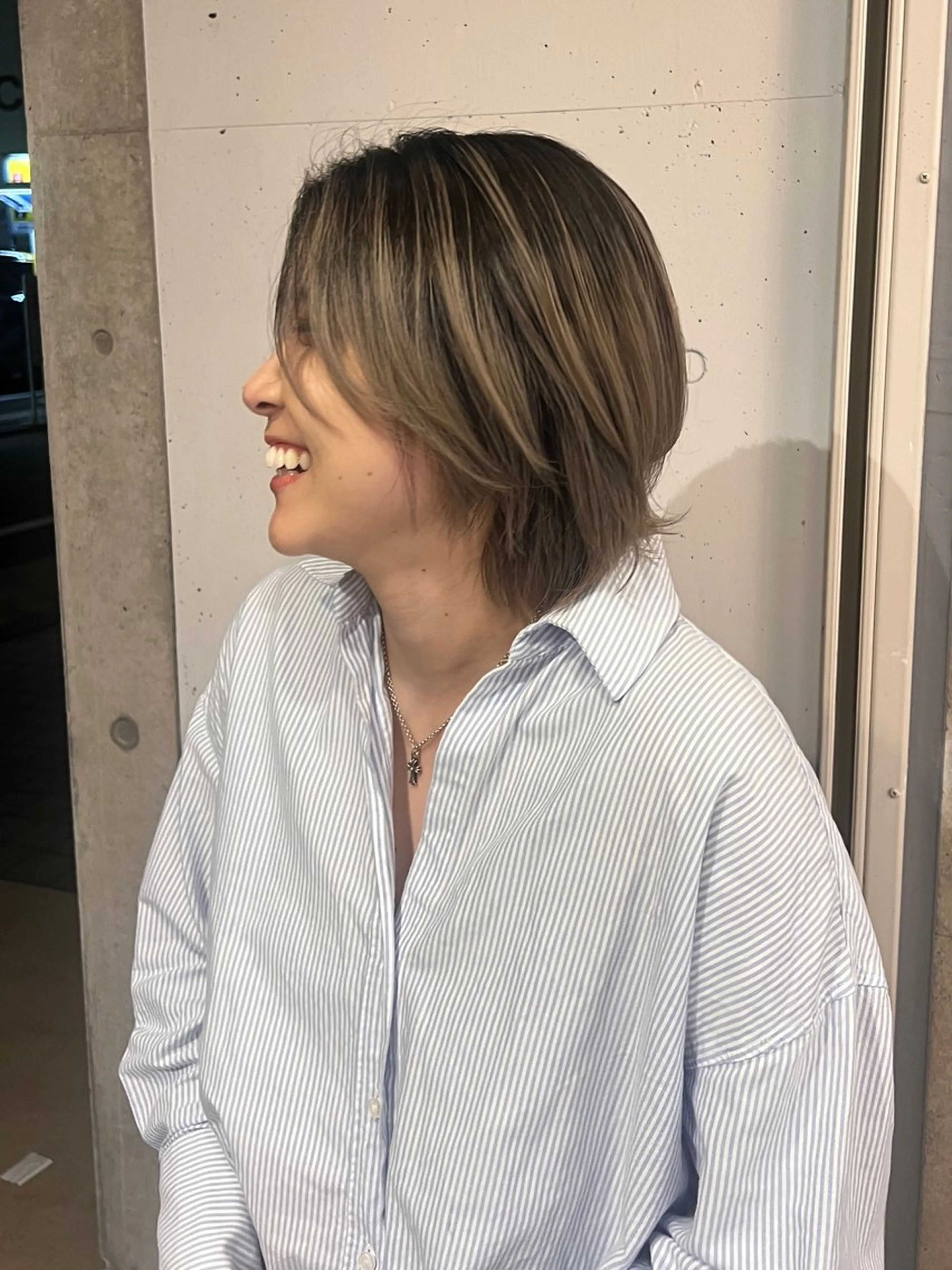 ショート カラー 近藤 詩桜のヘアスタイル